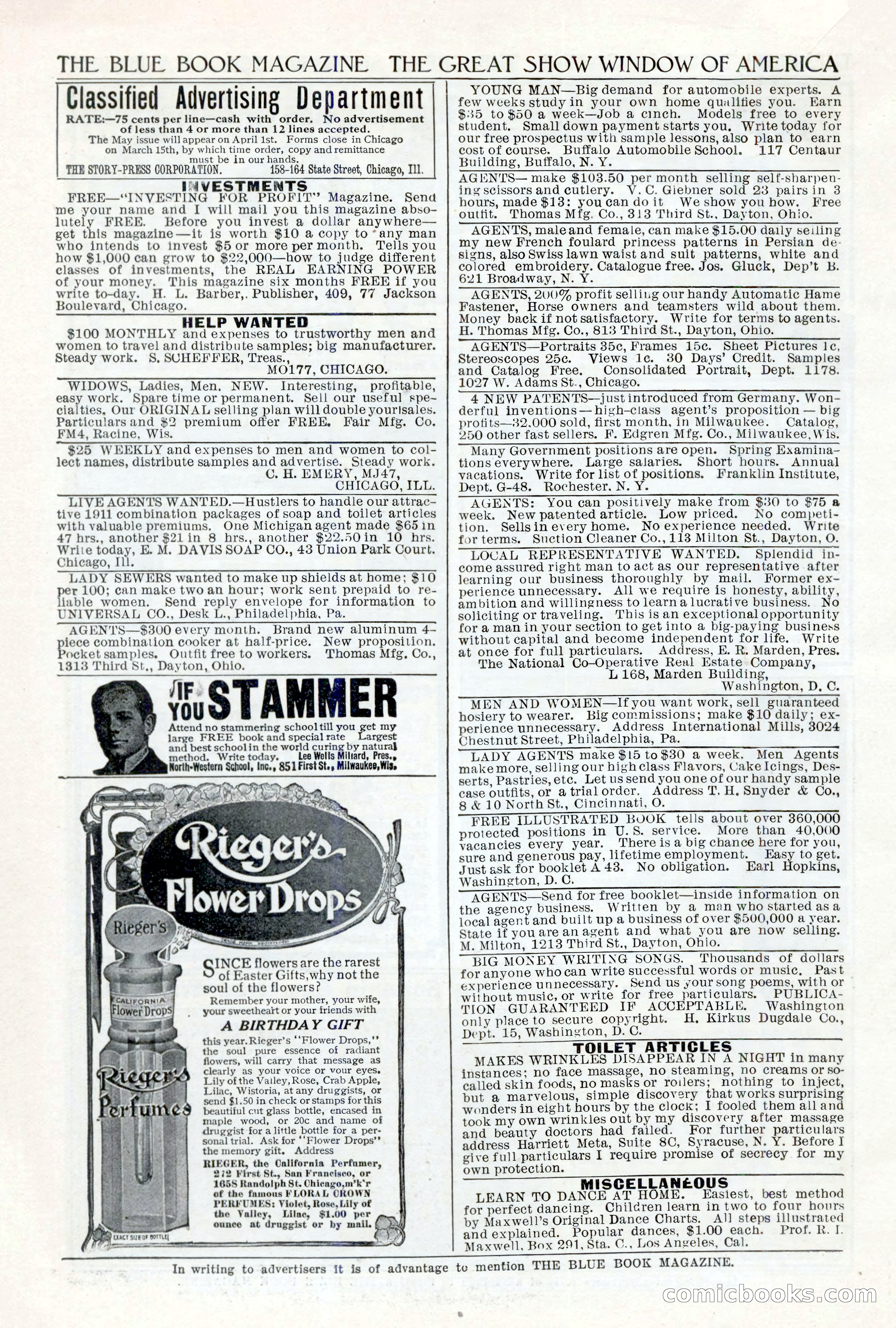 The Blue Book Magazine, April 1911 — page 238 of 250