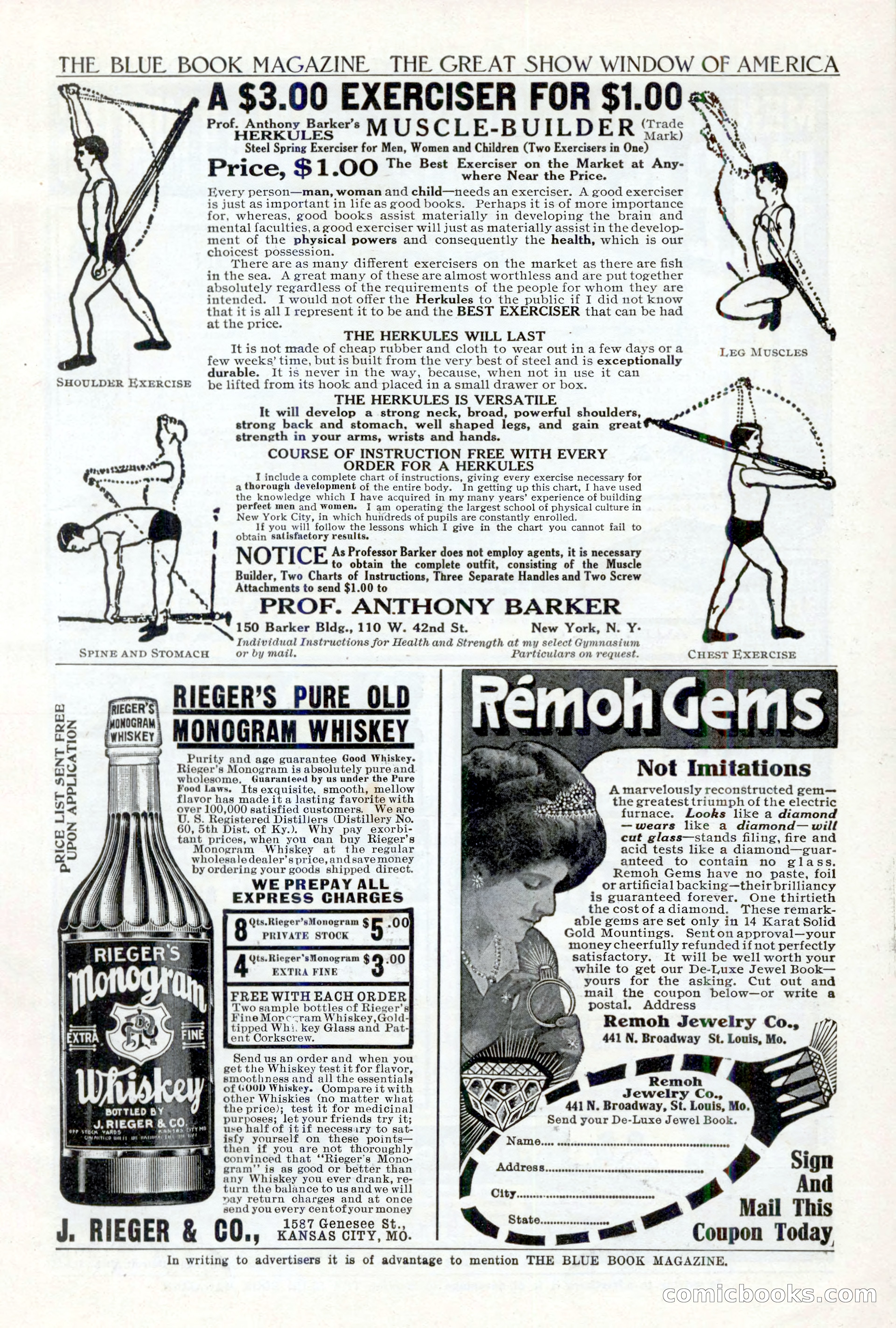 The Blue Book Magazine, April 1911 — page 243 of 250