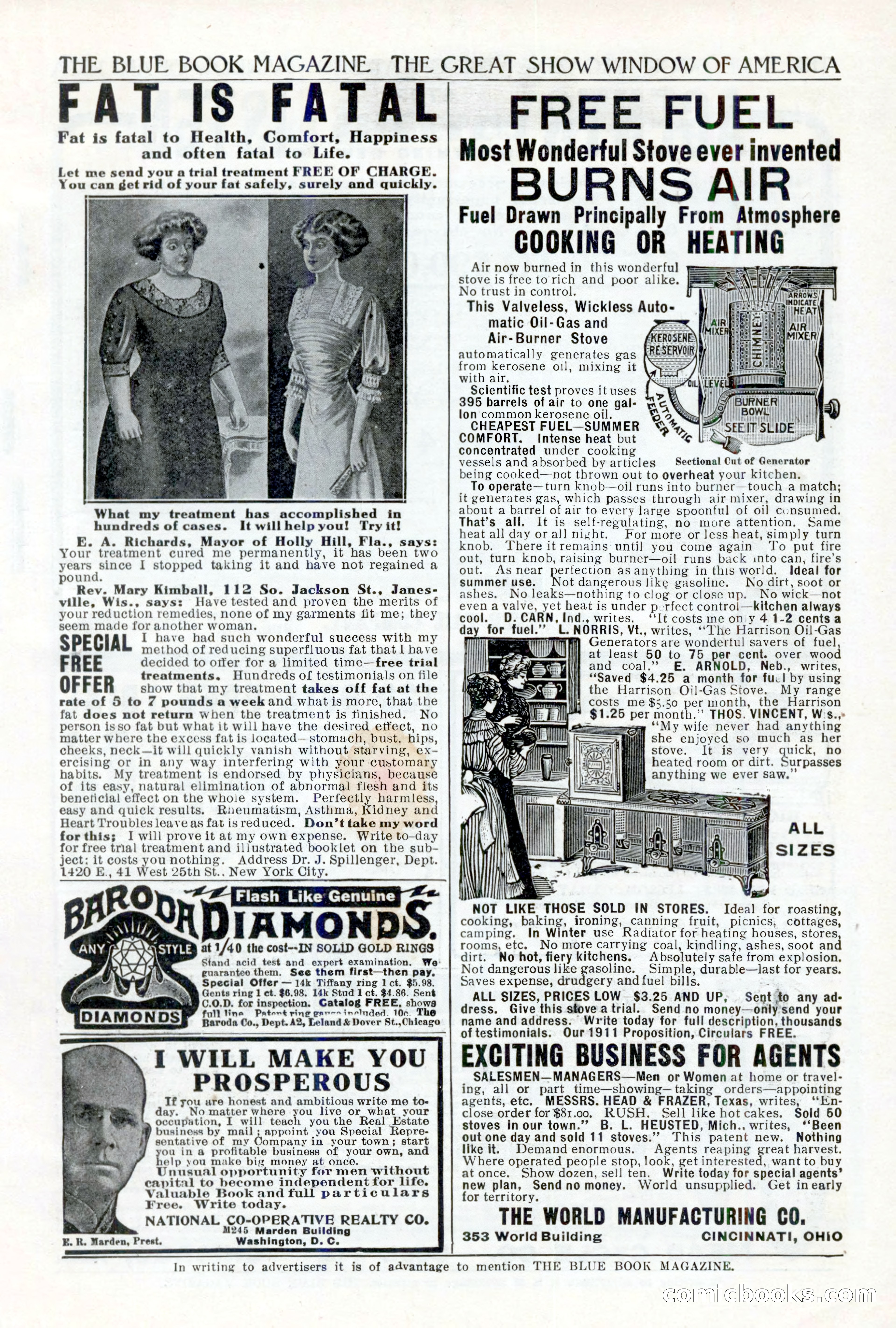 The Blue Book Magazine, April 1911 — page 245 of 250