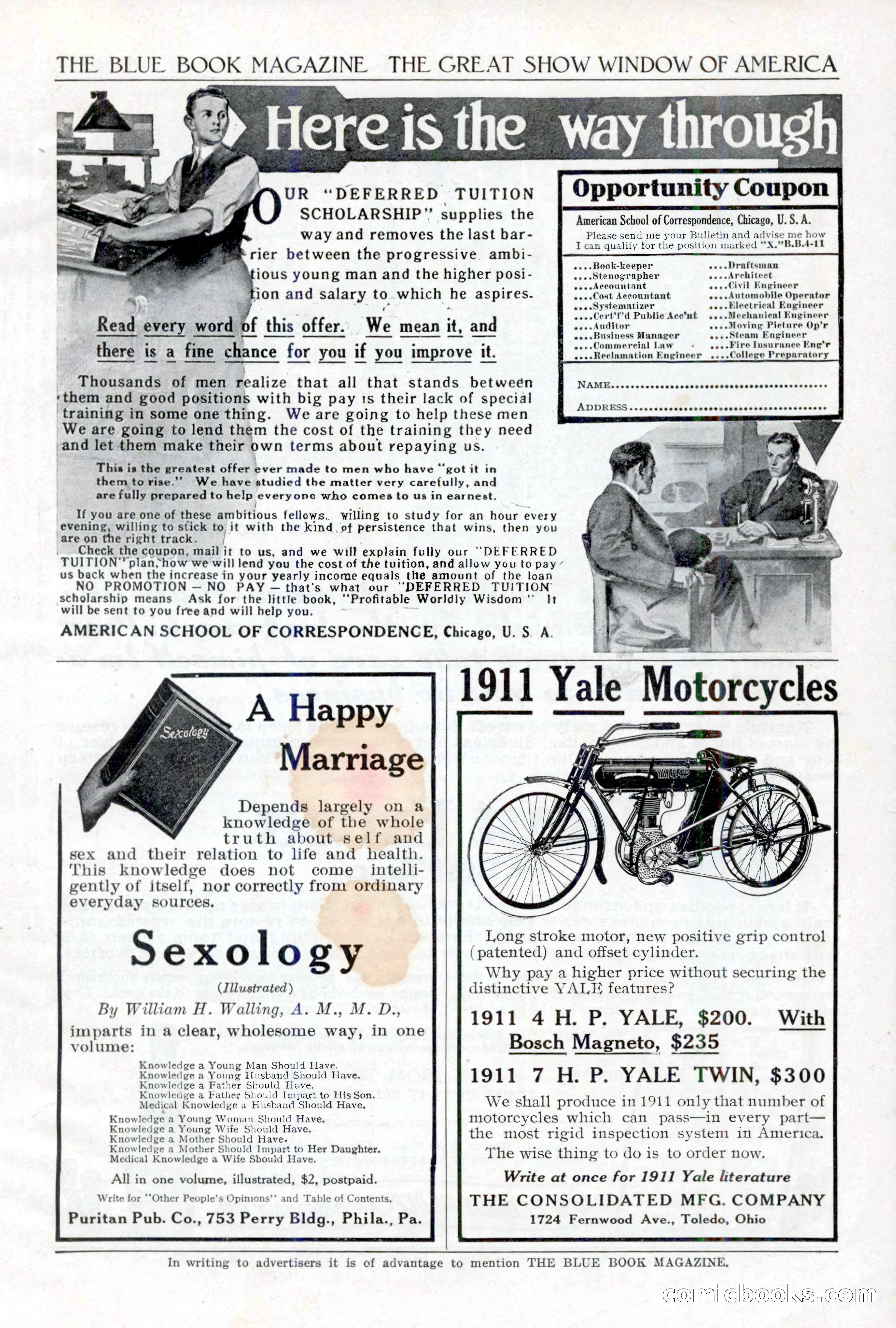 The Blue Book Magazine, April 1911 — page 247 of 250