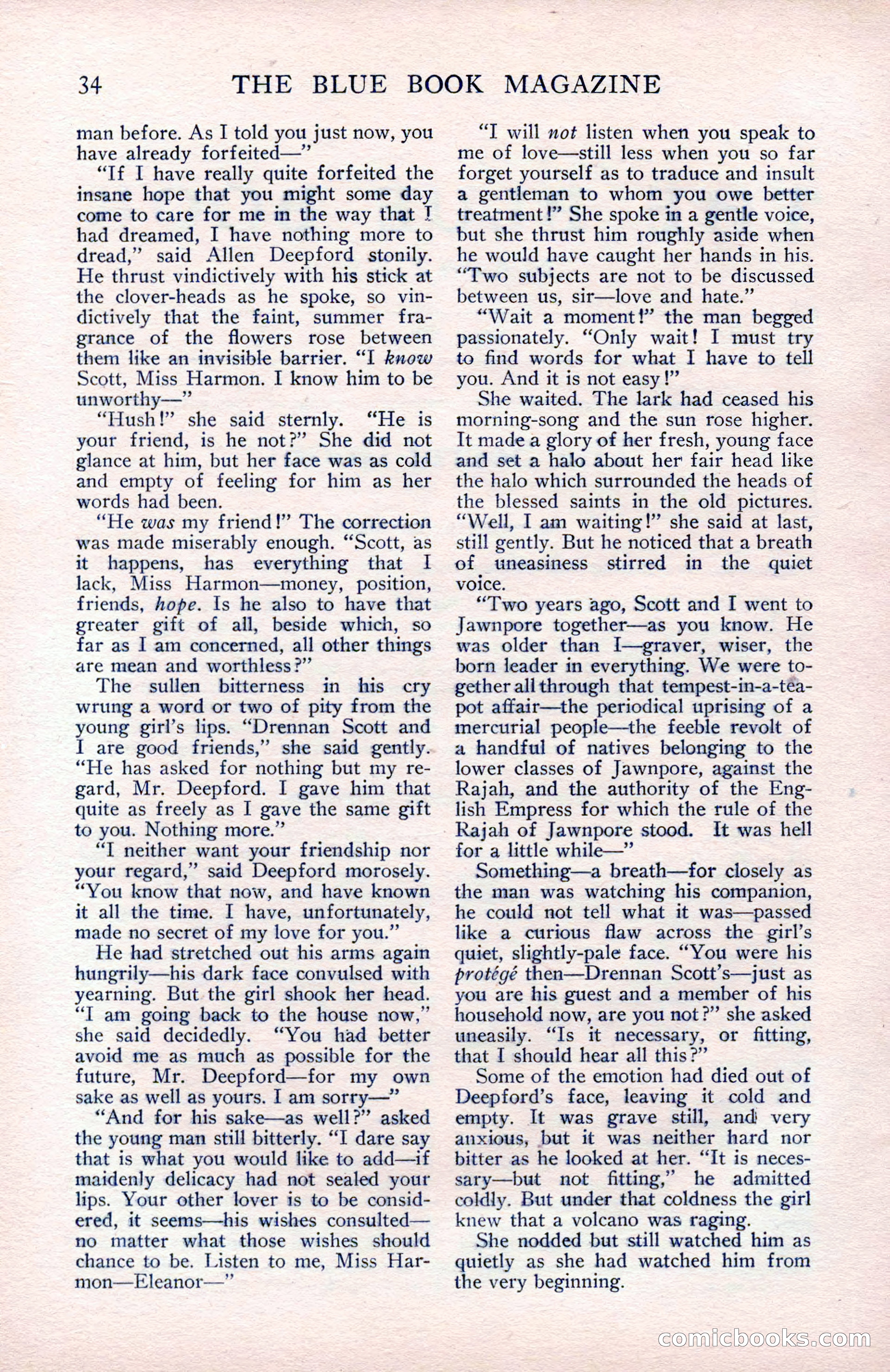 The Blue Book Magazine, May 1912 — page 36 of 244