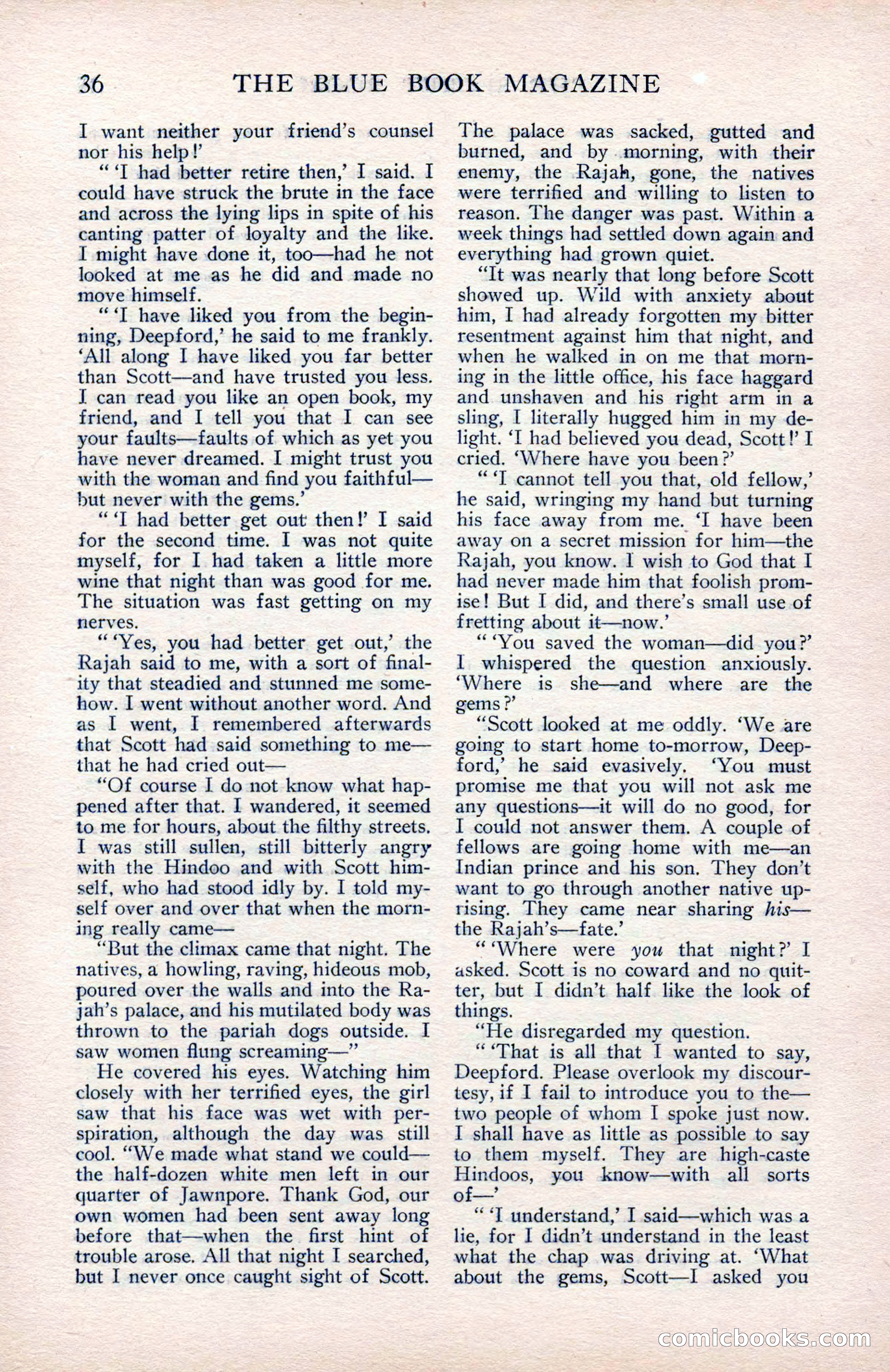 The Blue Book Magazine, May 1912 — page 38 of 244
