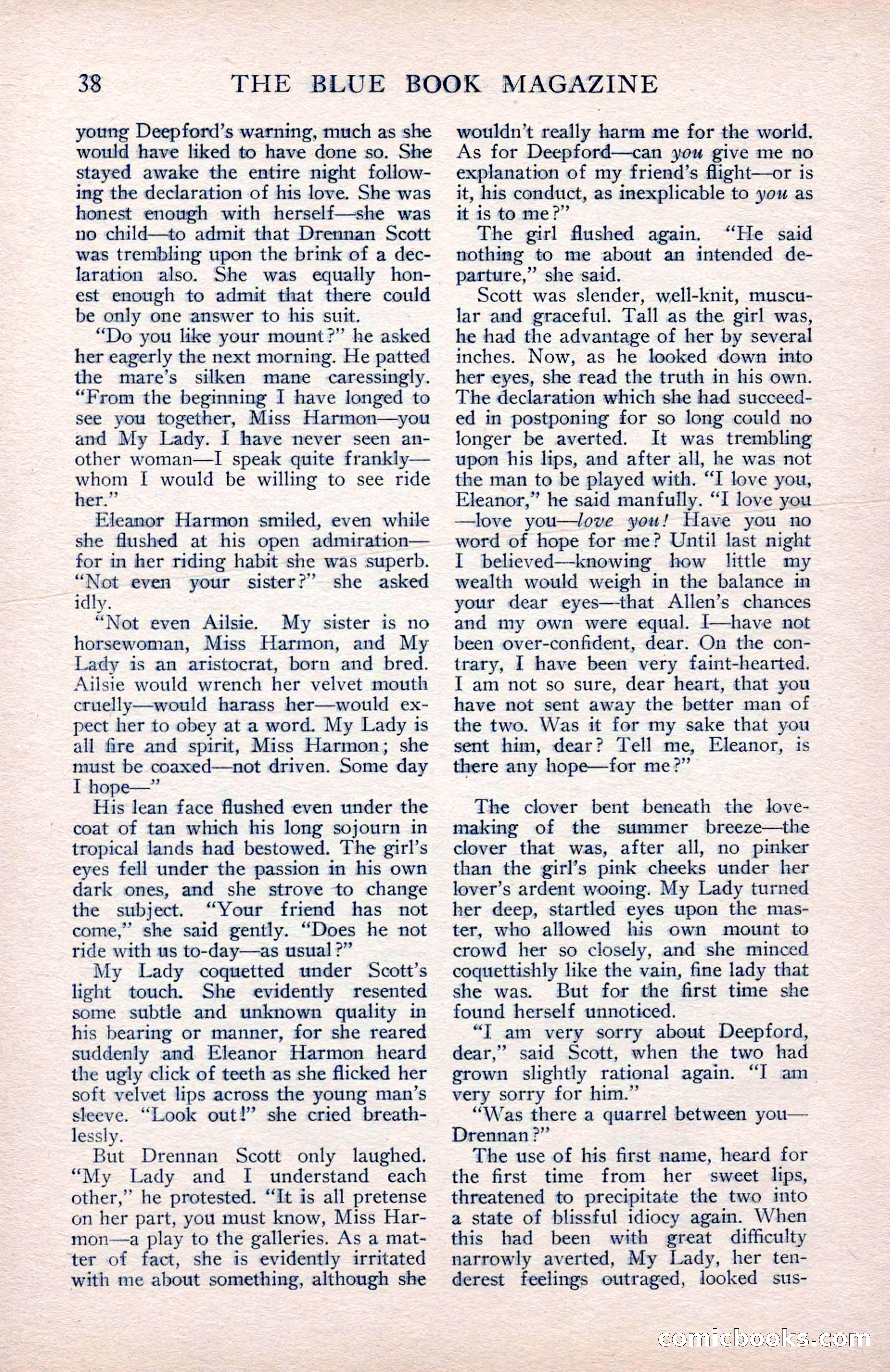 The Blue Book Magazine, May 1912 — page 40 of 244