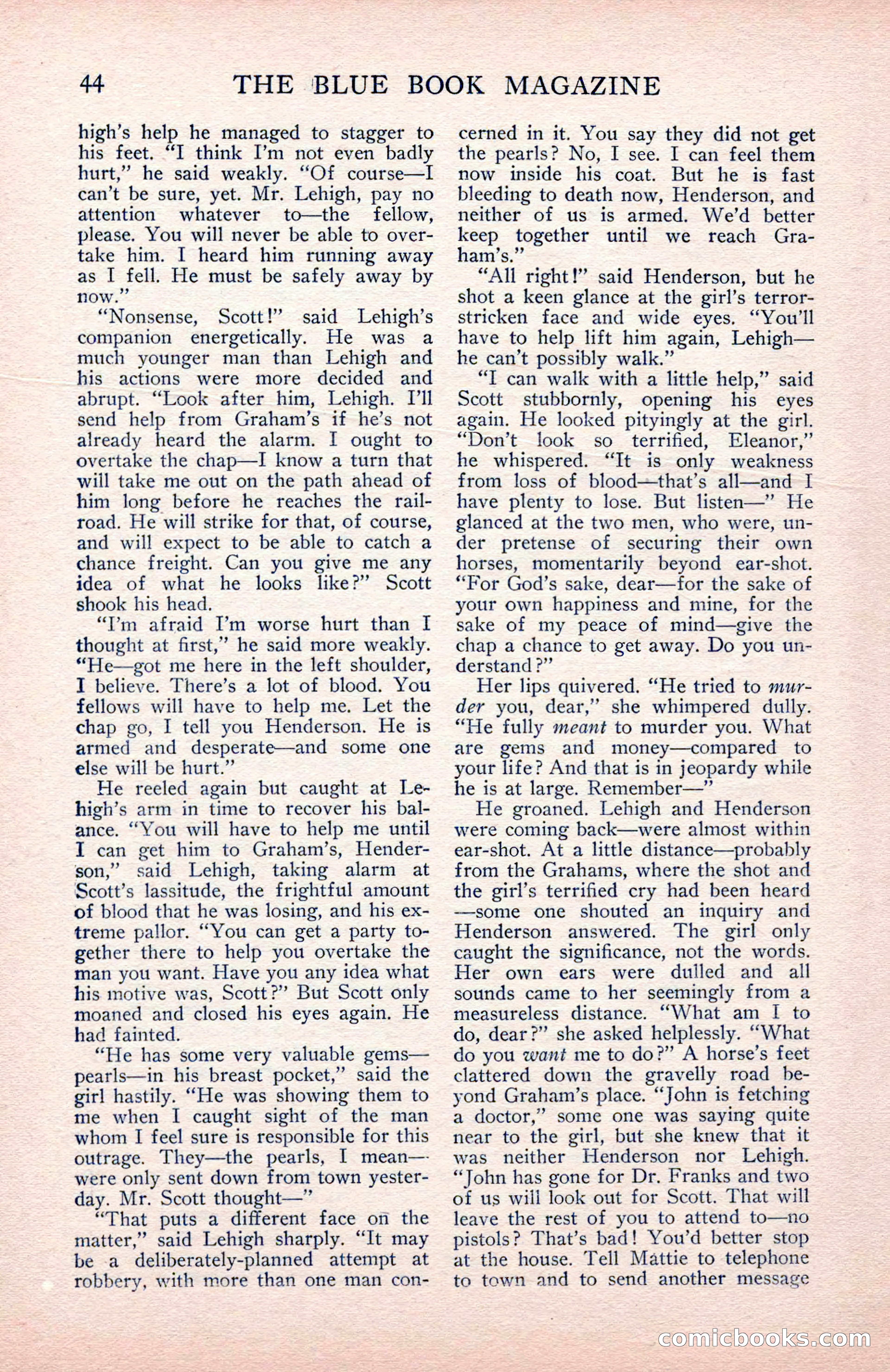 The Blue Book Magazine, May 1912 — page 46 of 244