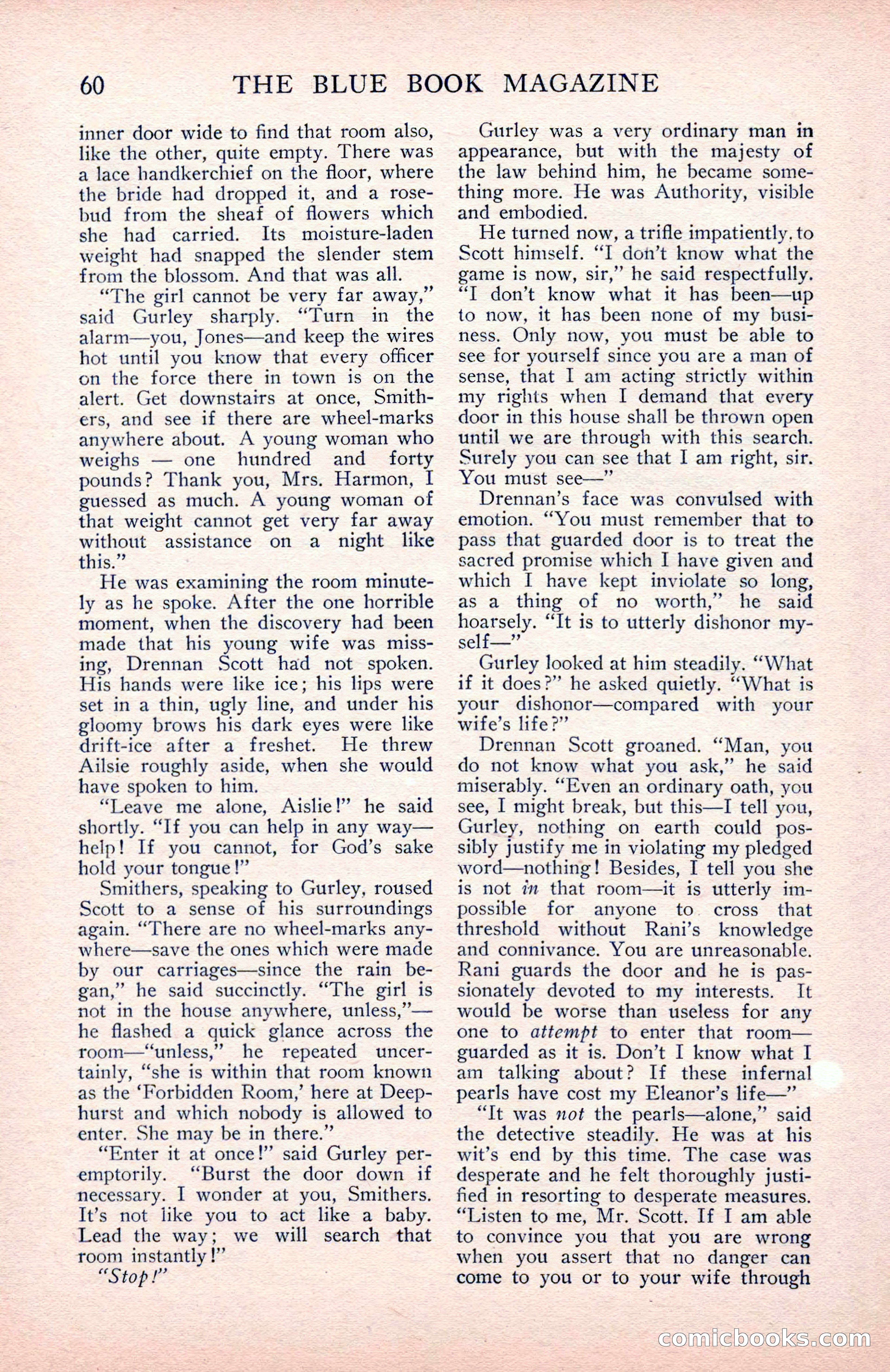 The Blue Book Magazine, May 1912 — page 62 of 244