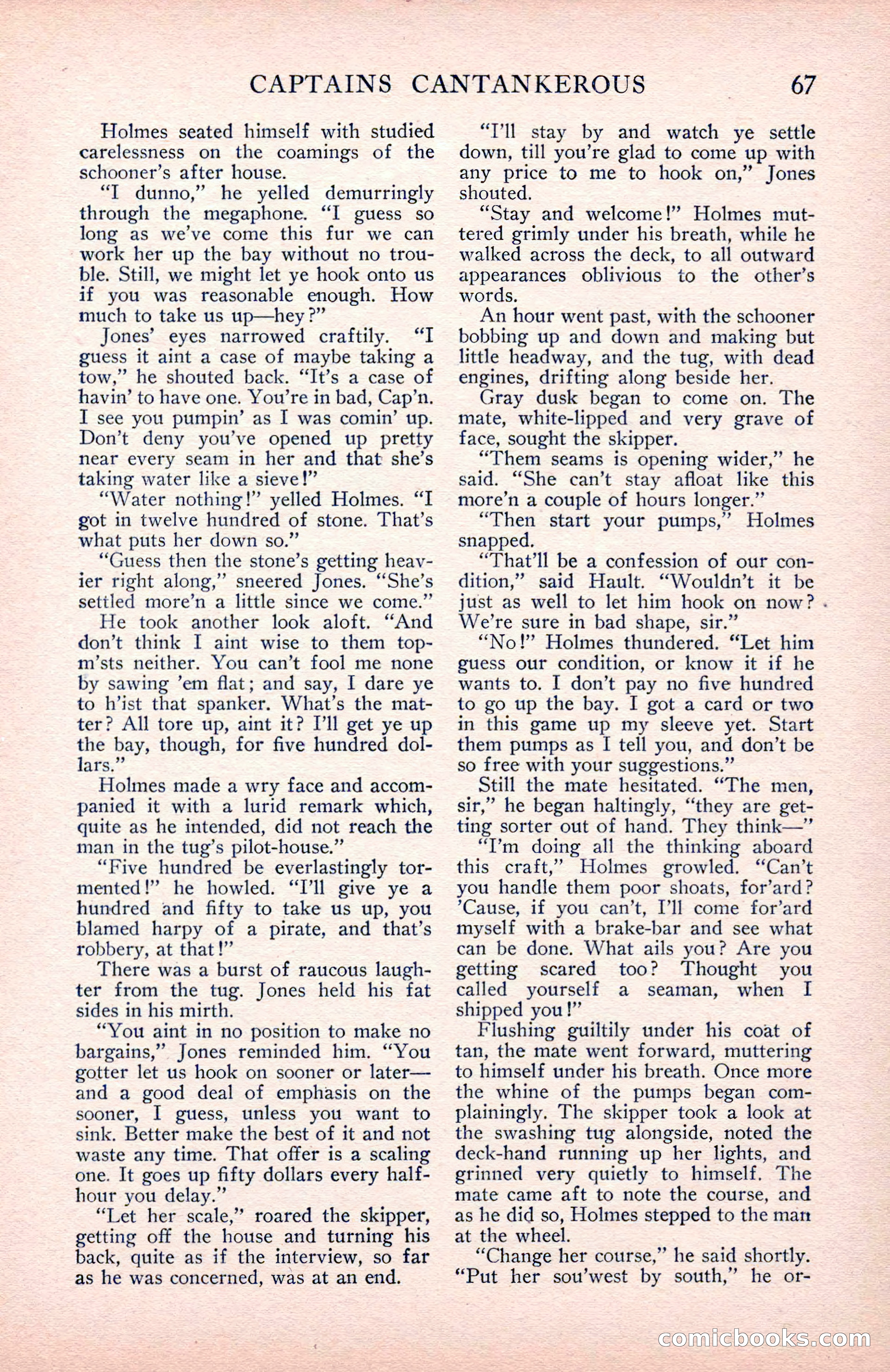The Blue Book Magazine, May 1912 — page 69 of 244