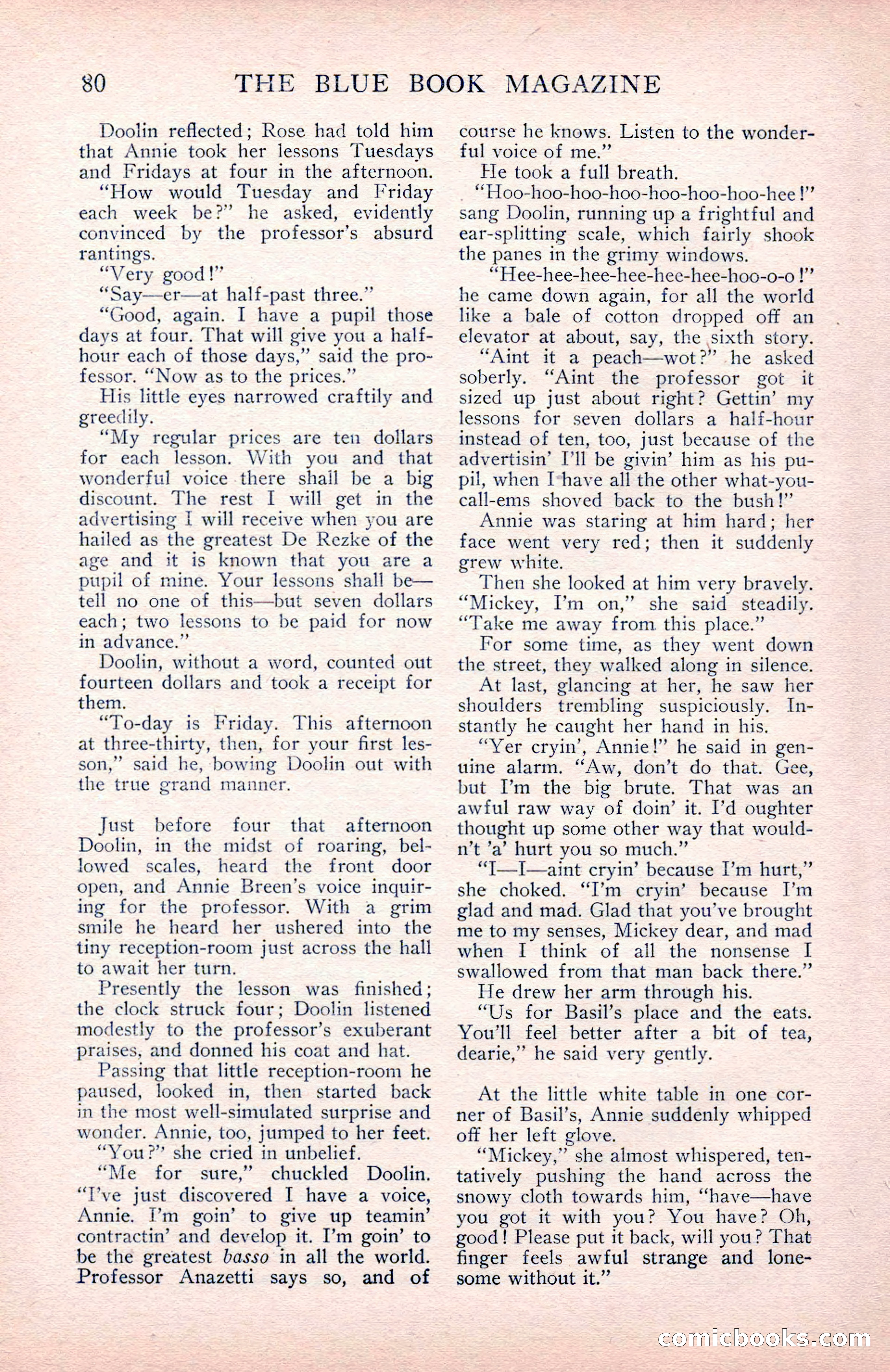 The Blue Book Magazine, May 1912 — page 82 of 244