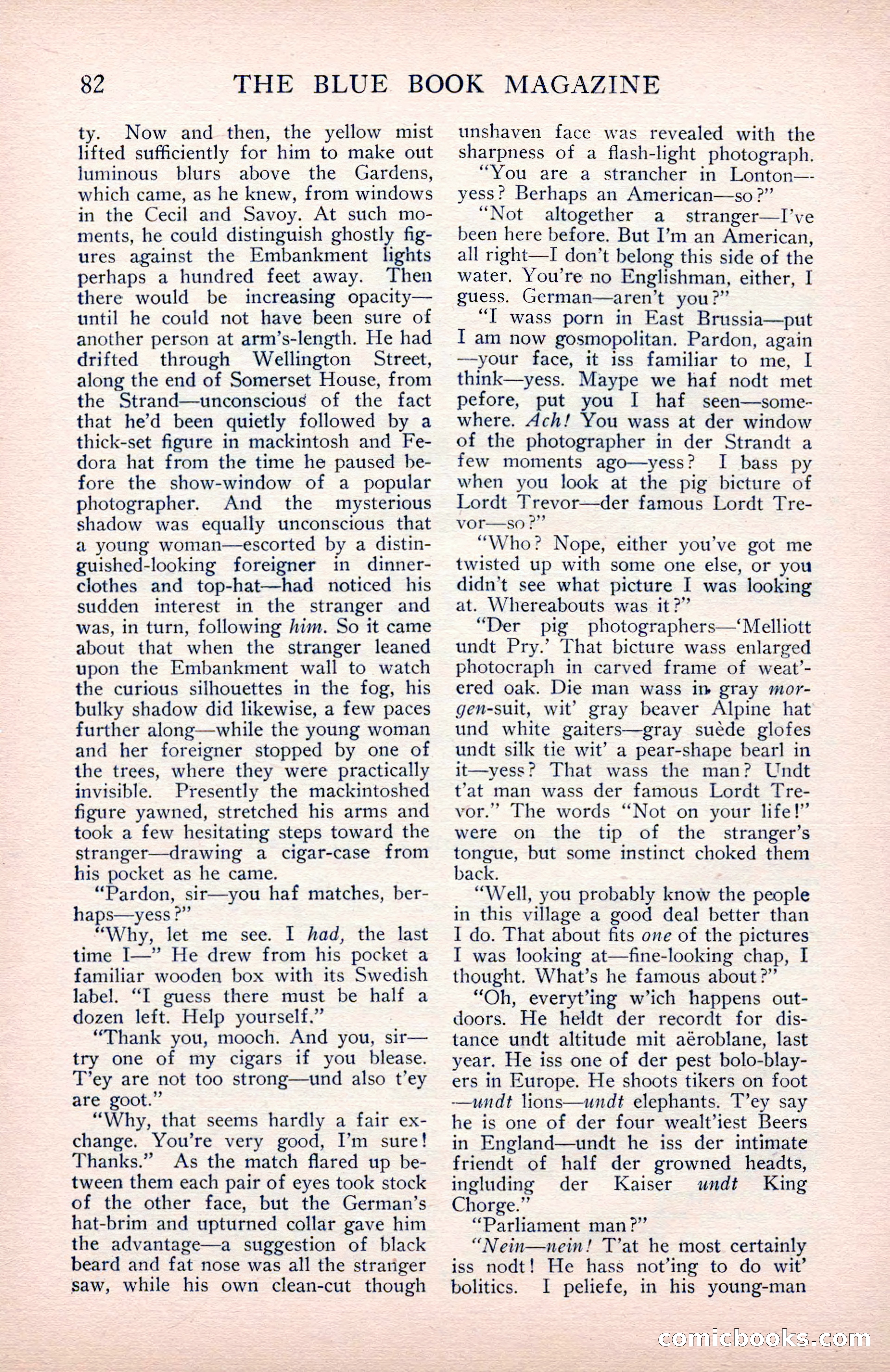 The Blue Book Magazine, May 1912 — page 84 of 244