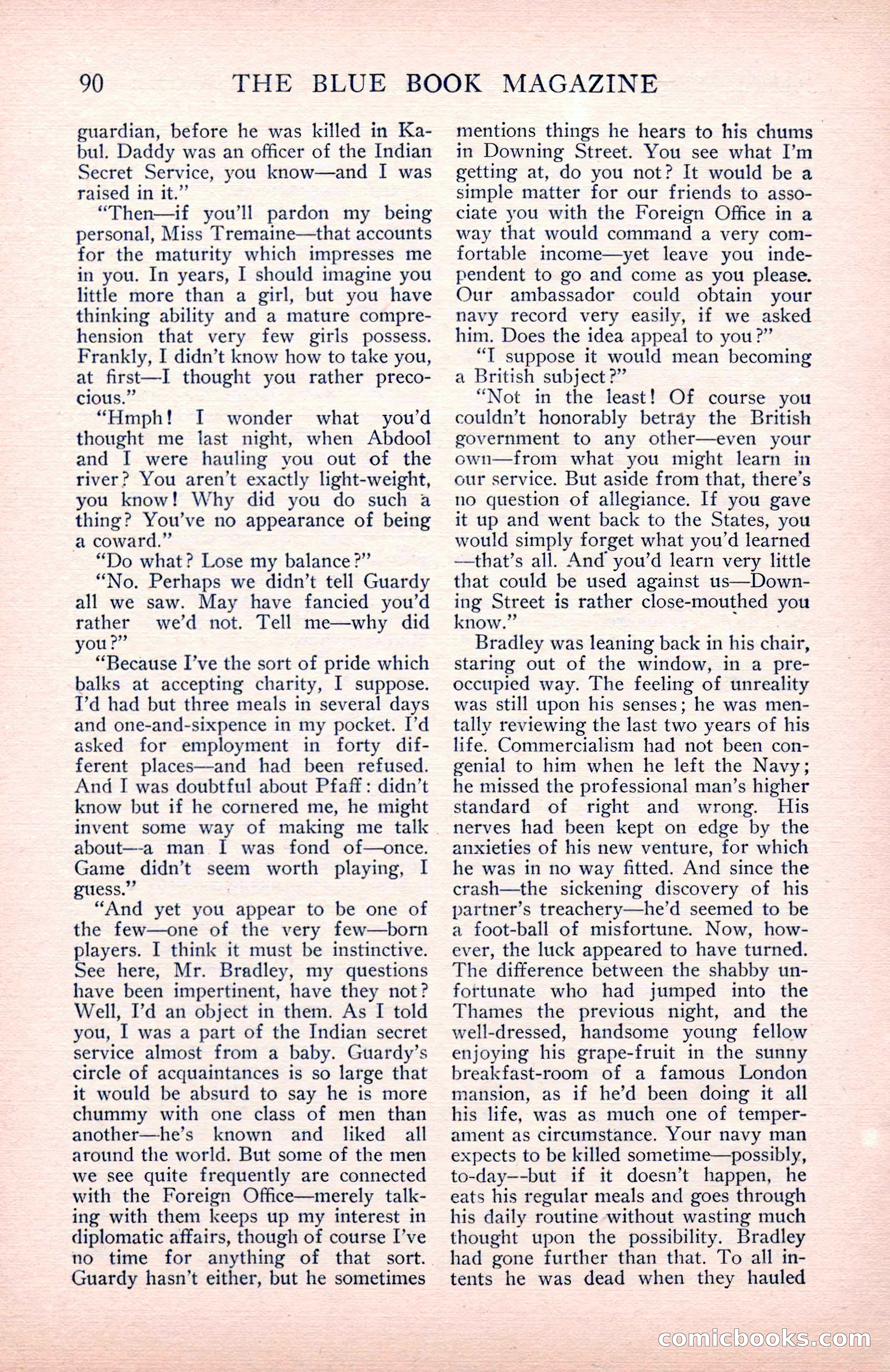 The Blue Book Magazine, May 1912 — page 92 of 244