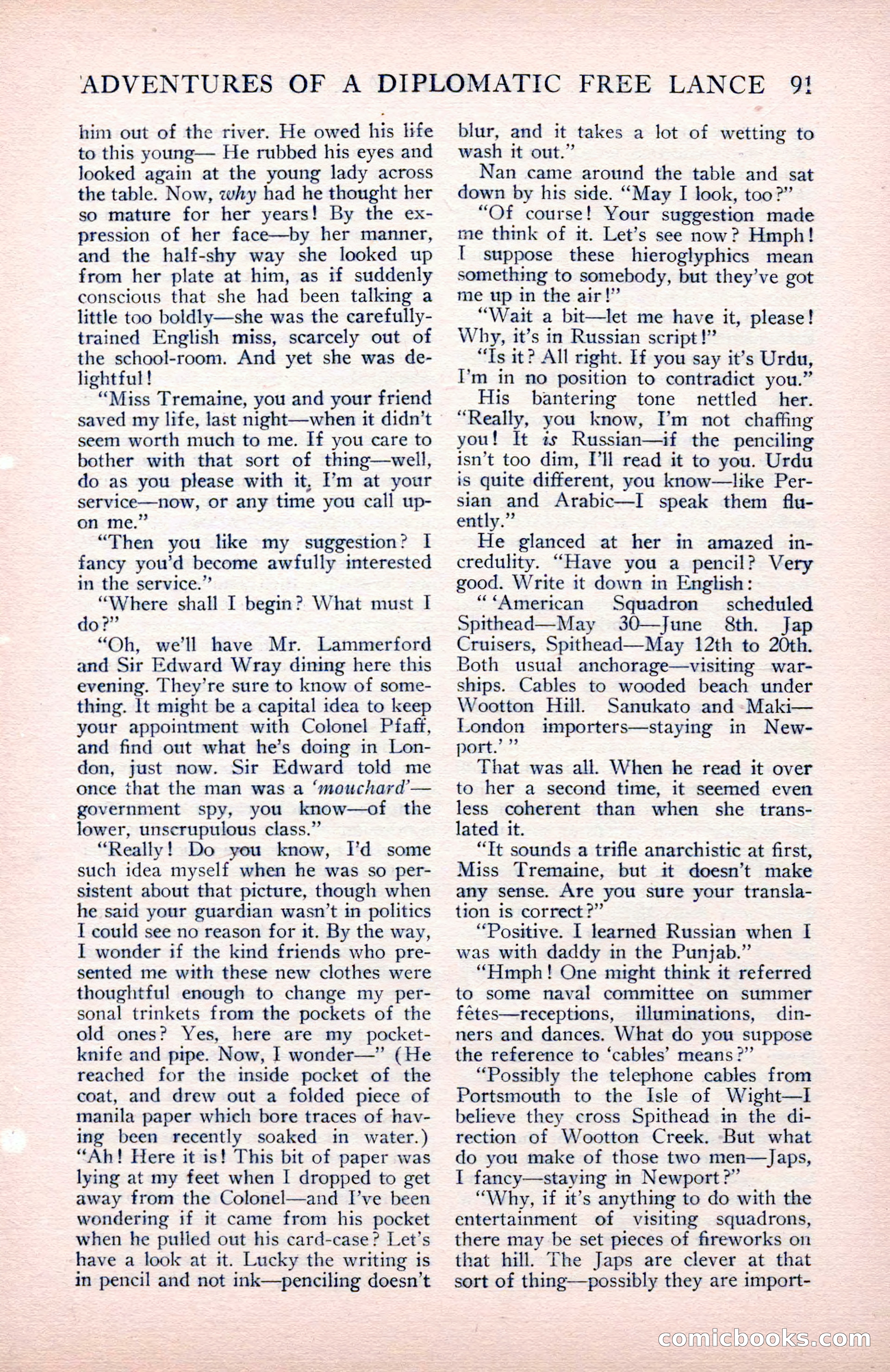 The Blue Book Magazine, May 1912 — page 93 of 244