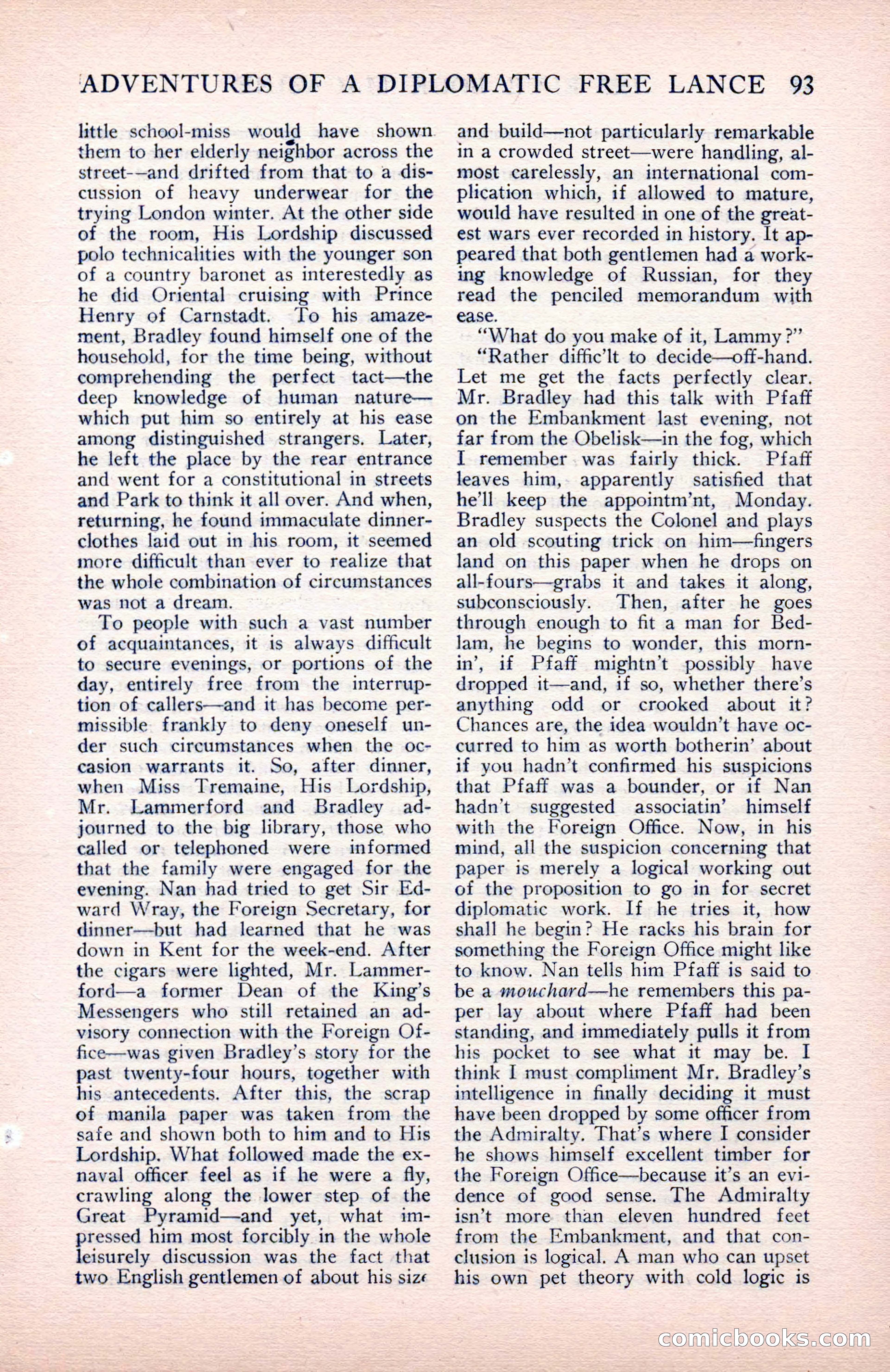 The Blue Book Magazine, May 1912 — page 95 of 244