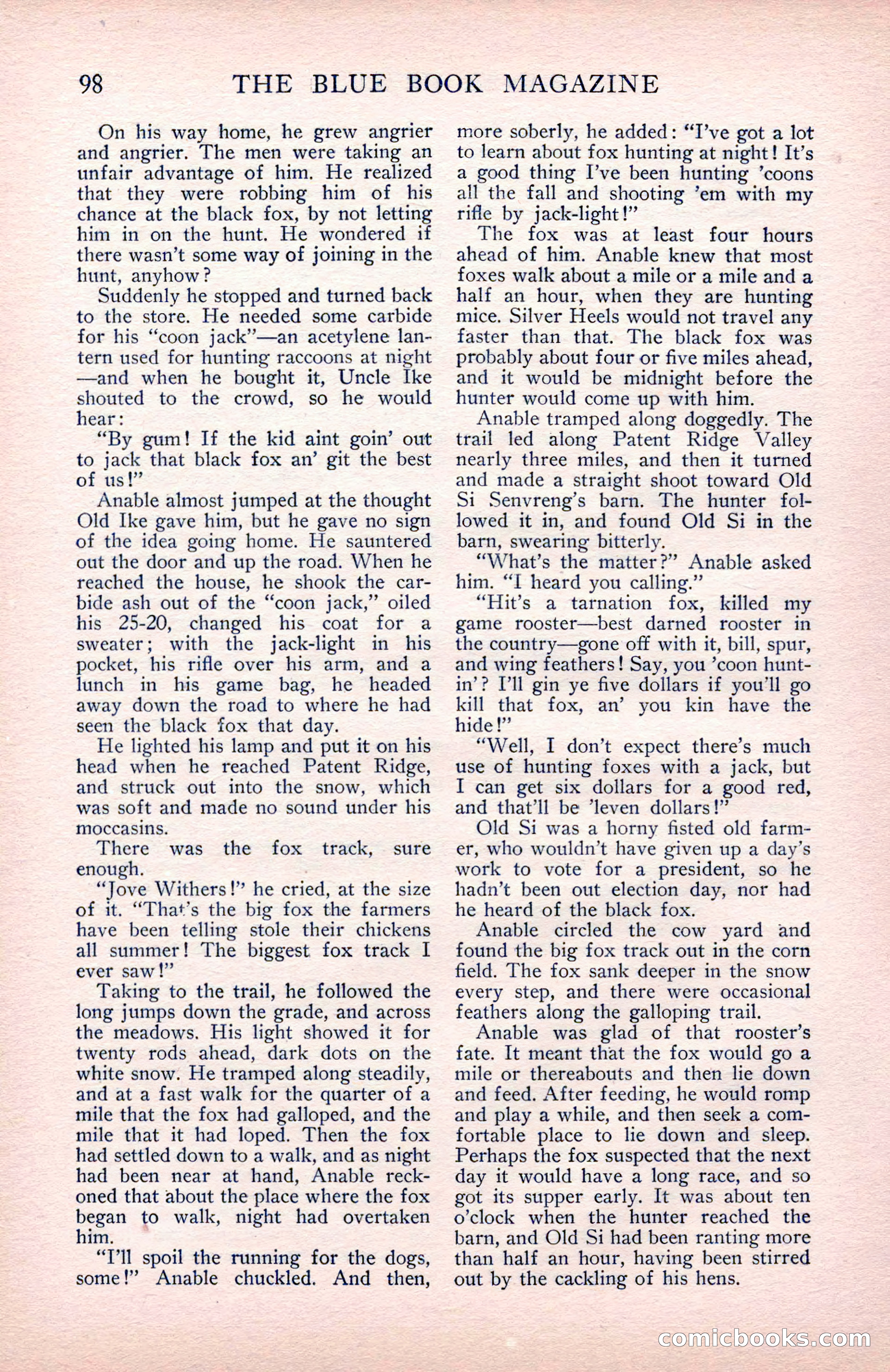 The Blue Book Magazine, May 1912 — page 100 of 244