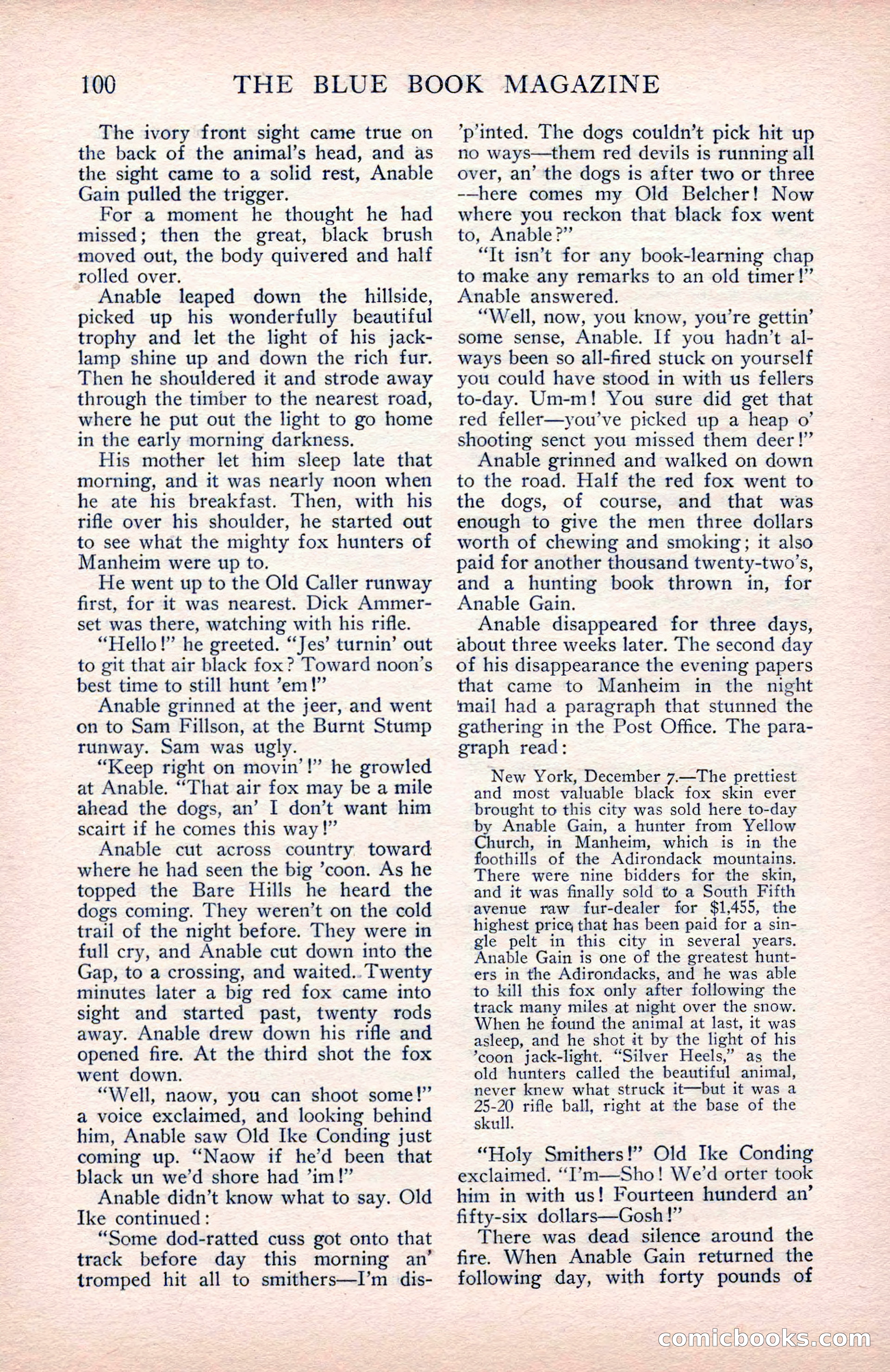 The Blue Book Magazine, May 1912 — page 102 of 244
