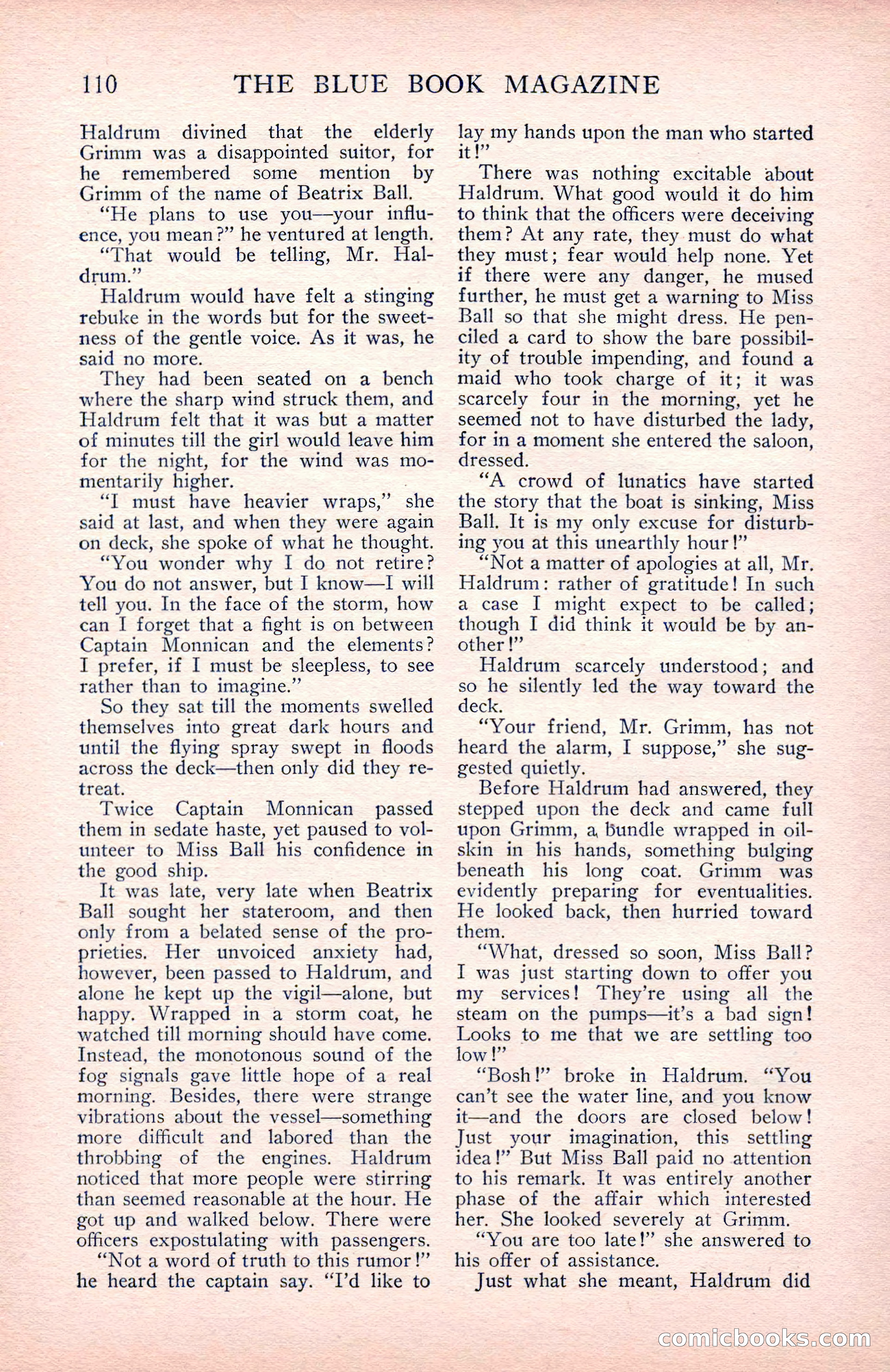 The Blue Book Magazine, May 1912 — page 112 of 244