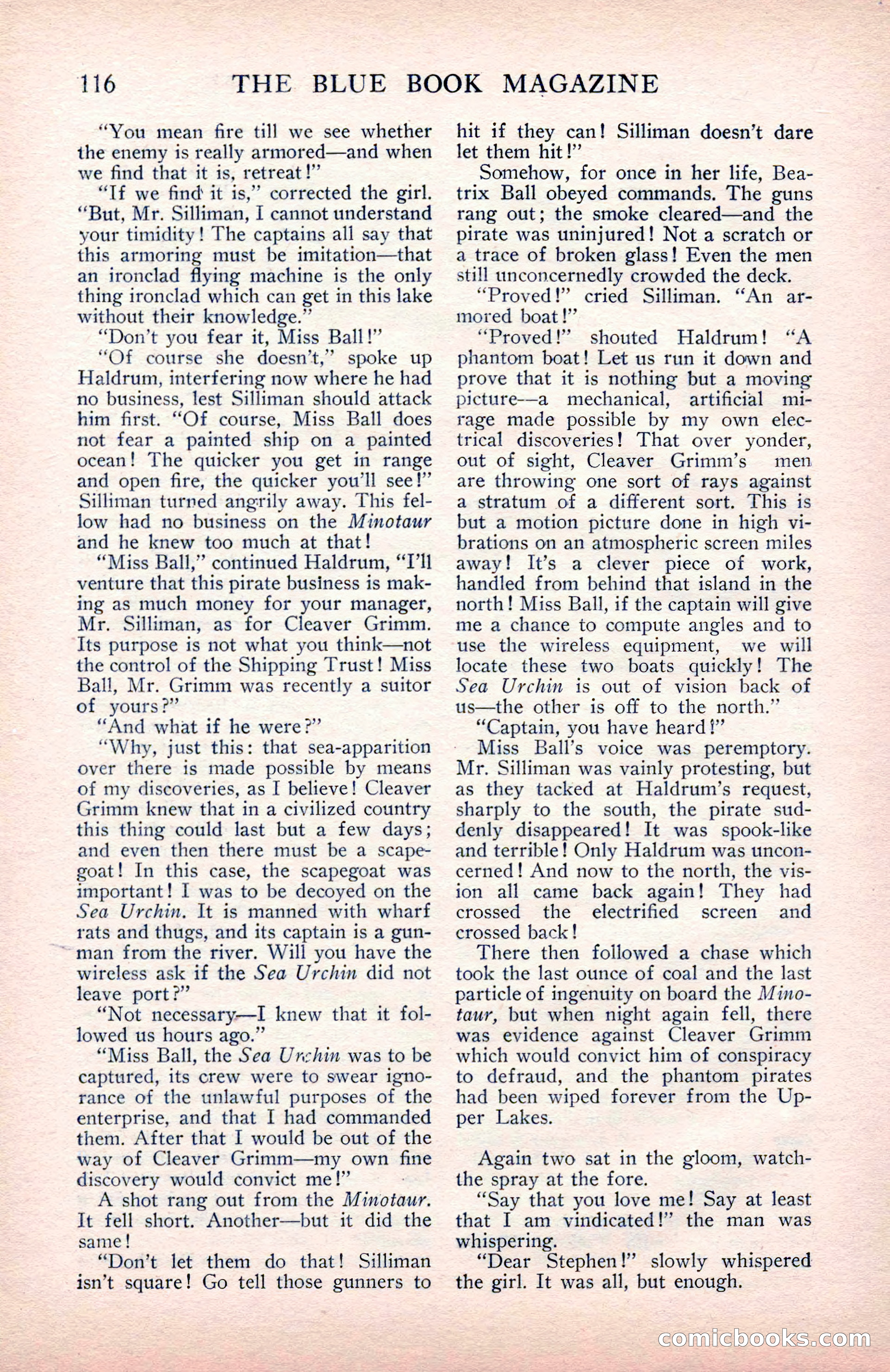 The Blue Book Magazine, May 1912 — page 118 of 244