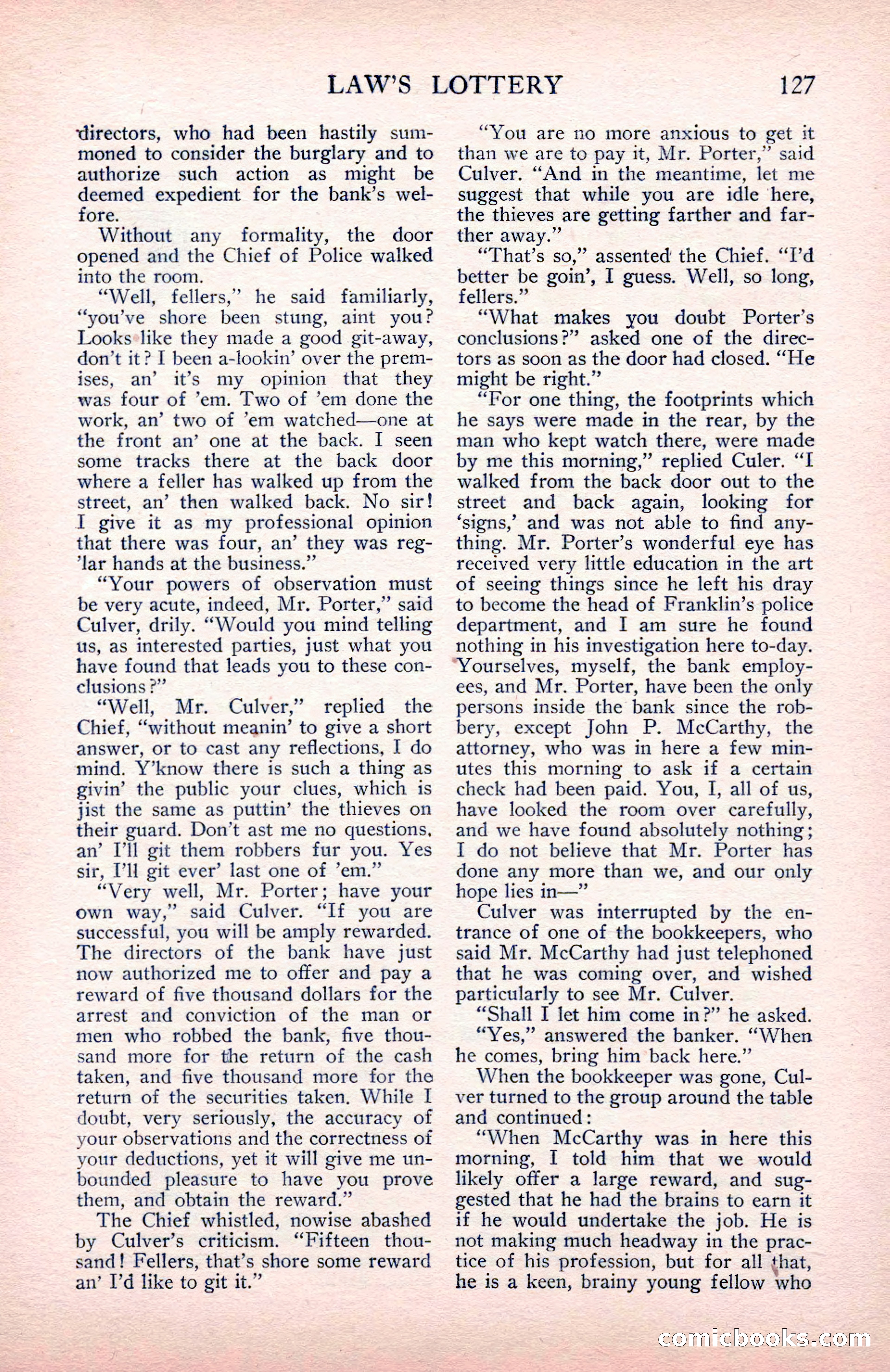 The Blue Book Magazine, May 1912 — page 129 of 244