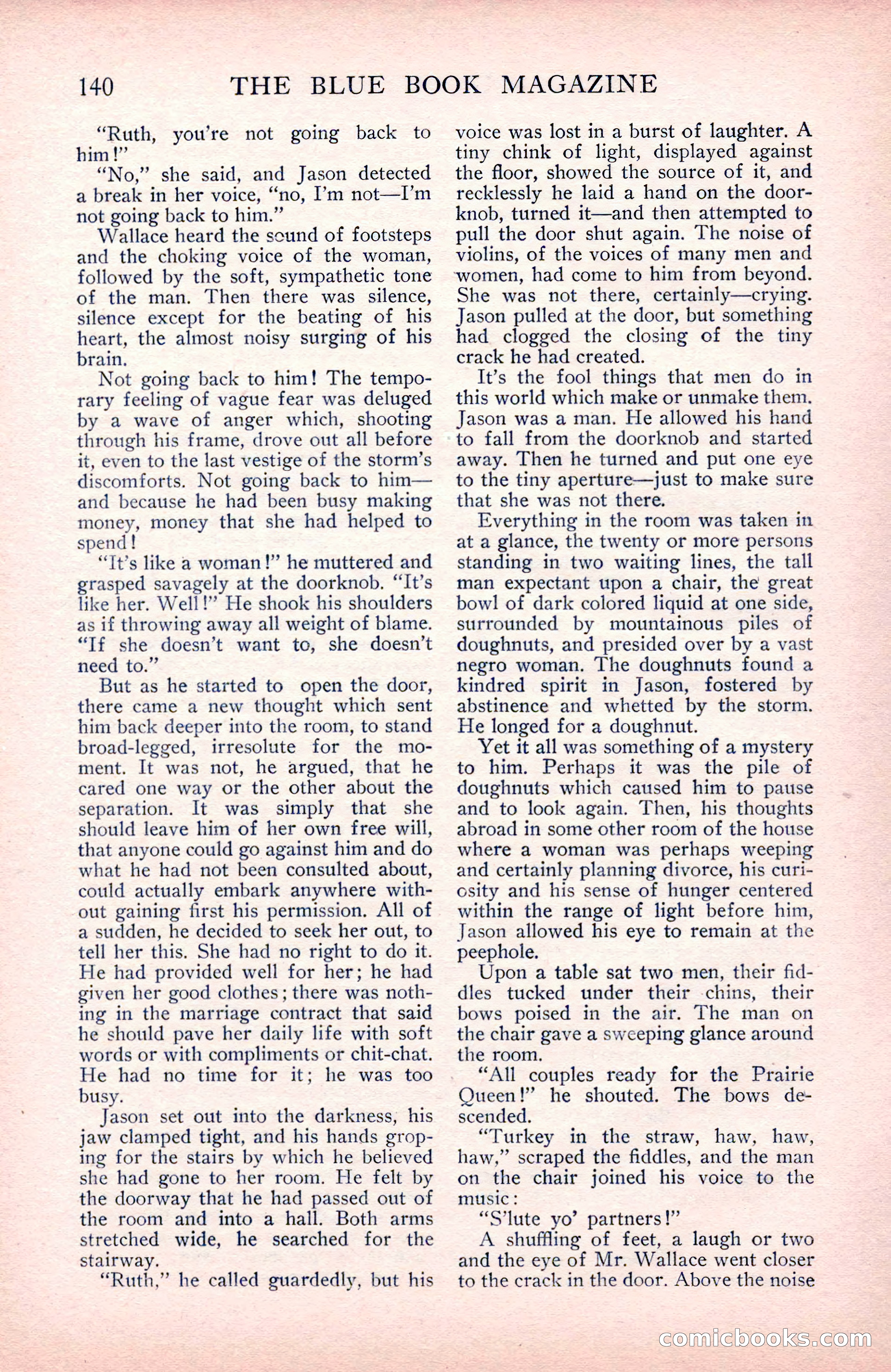 The Blue Book Magazine, May 1912 — page 142 of 244