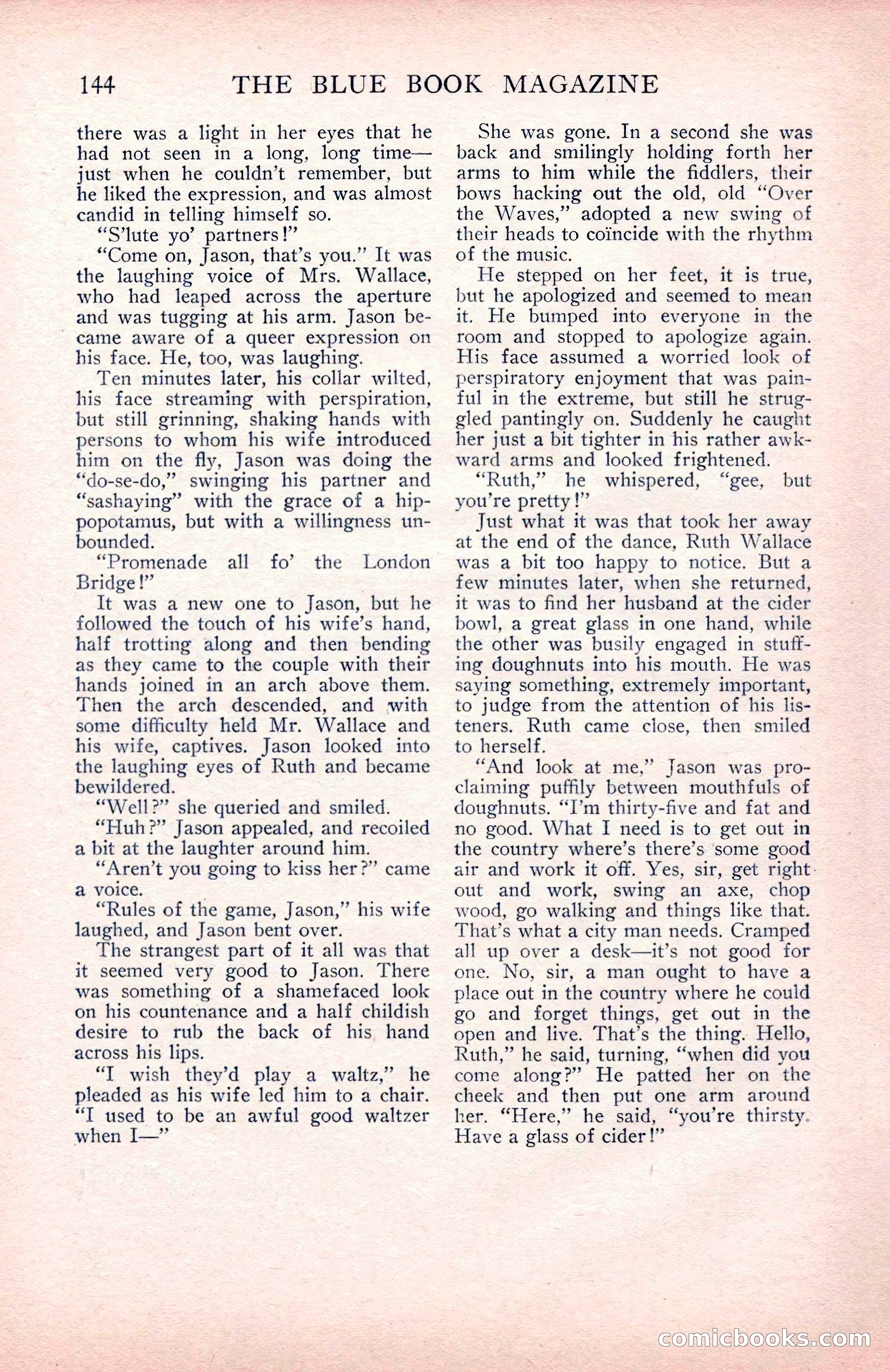 The Blue Book Magazine, May 1912 — page 146 of 244