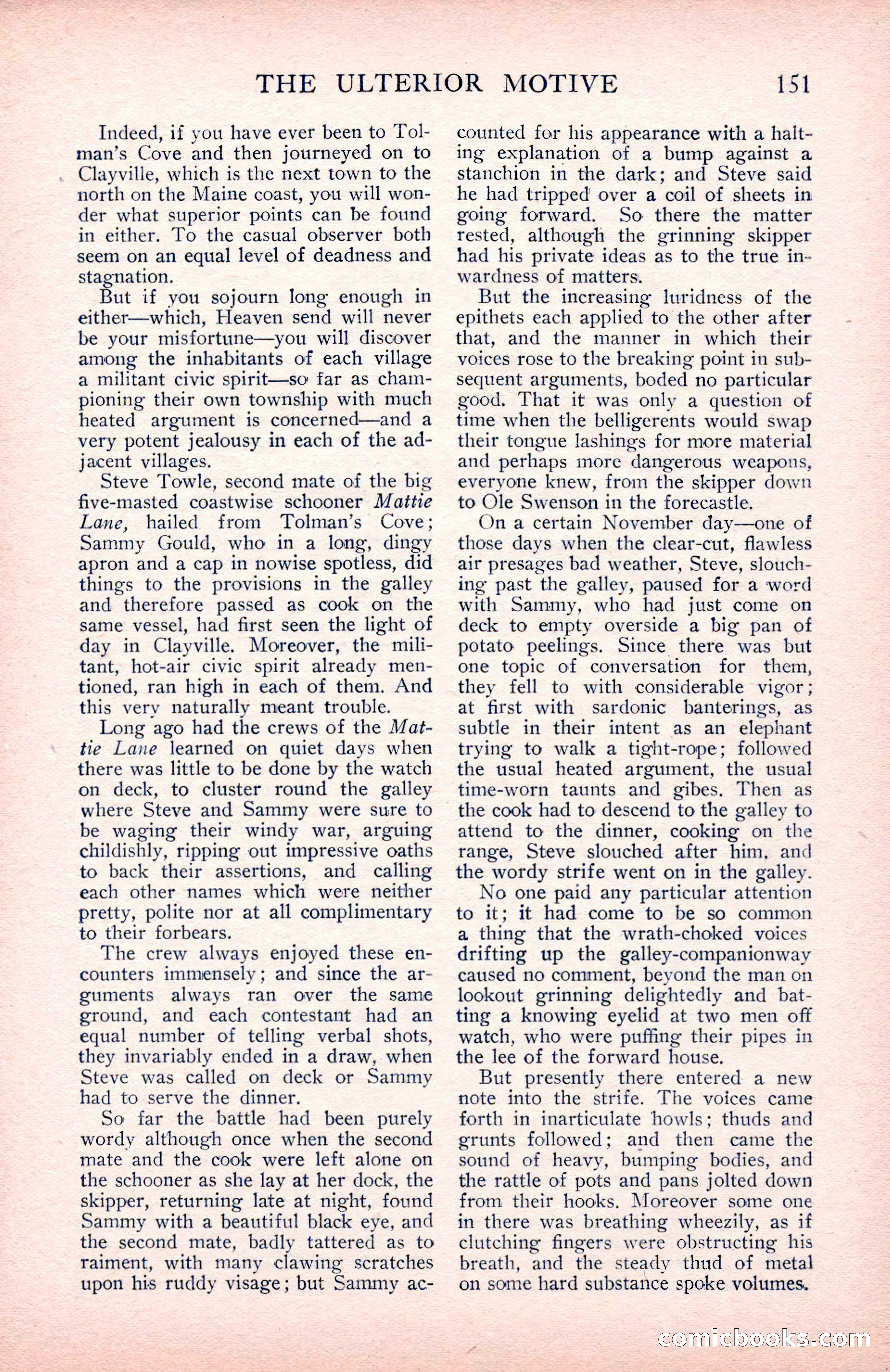 The Blue Book Magazine, May 1912 — page 153 of 244