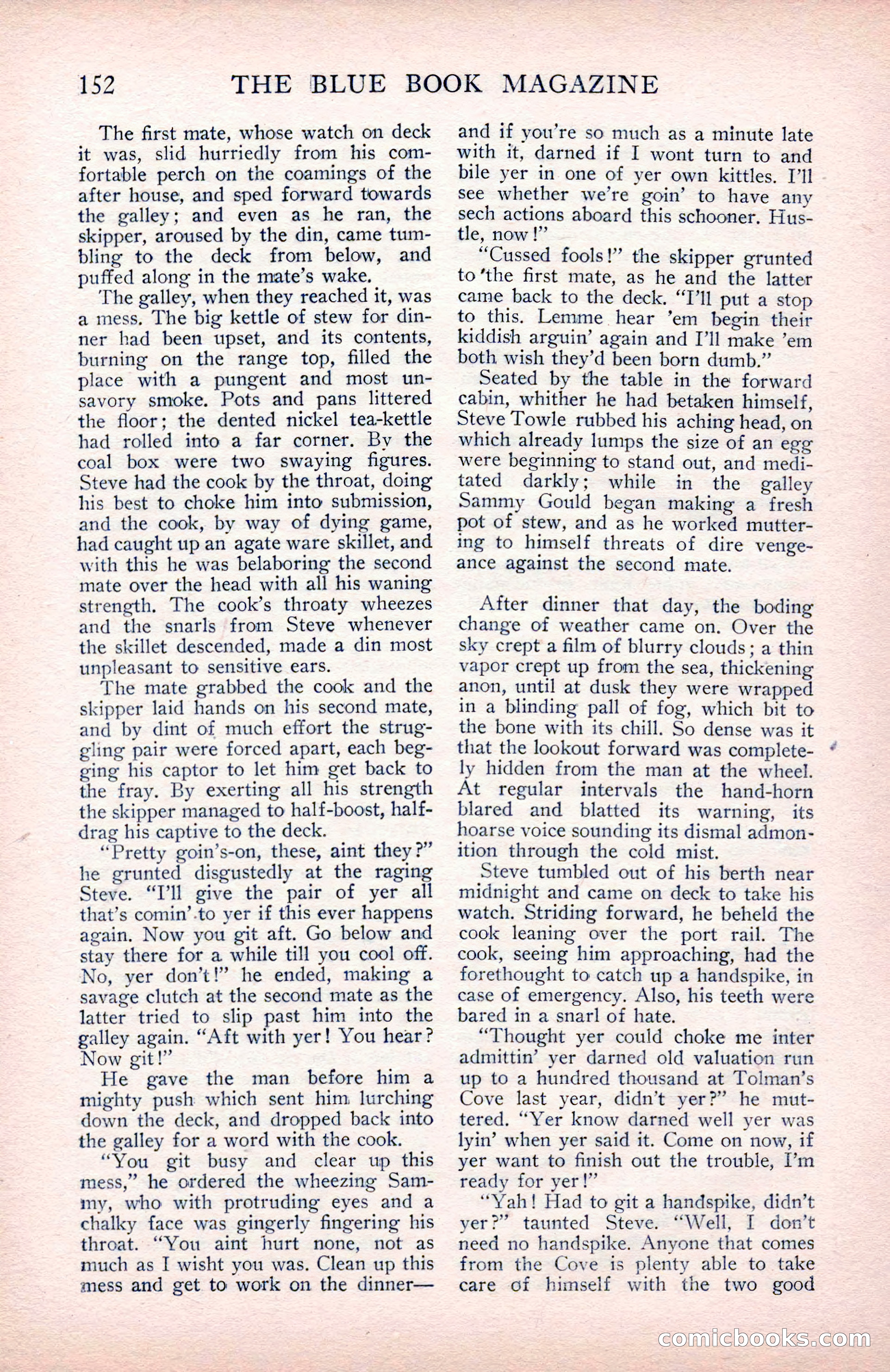 The Blue Book Magazine, May 1912 — page 154 of 244