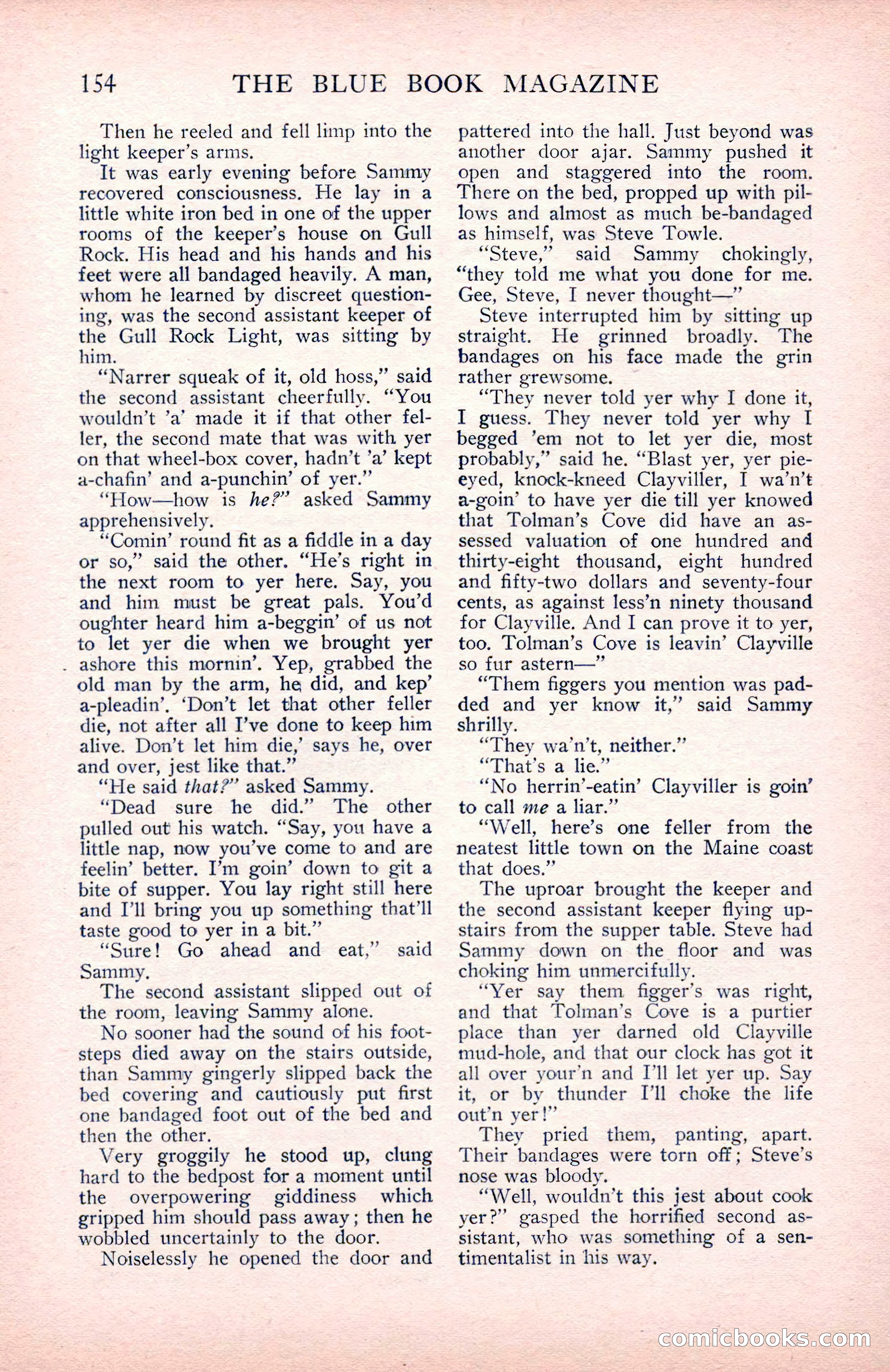 The Blue Book Magazine, May 1912 — page 156 of 244