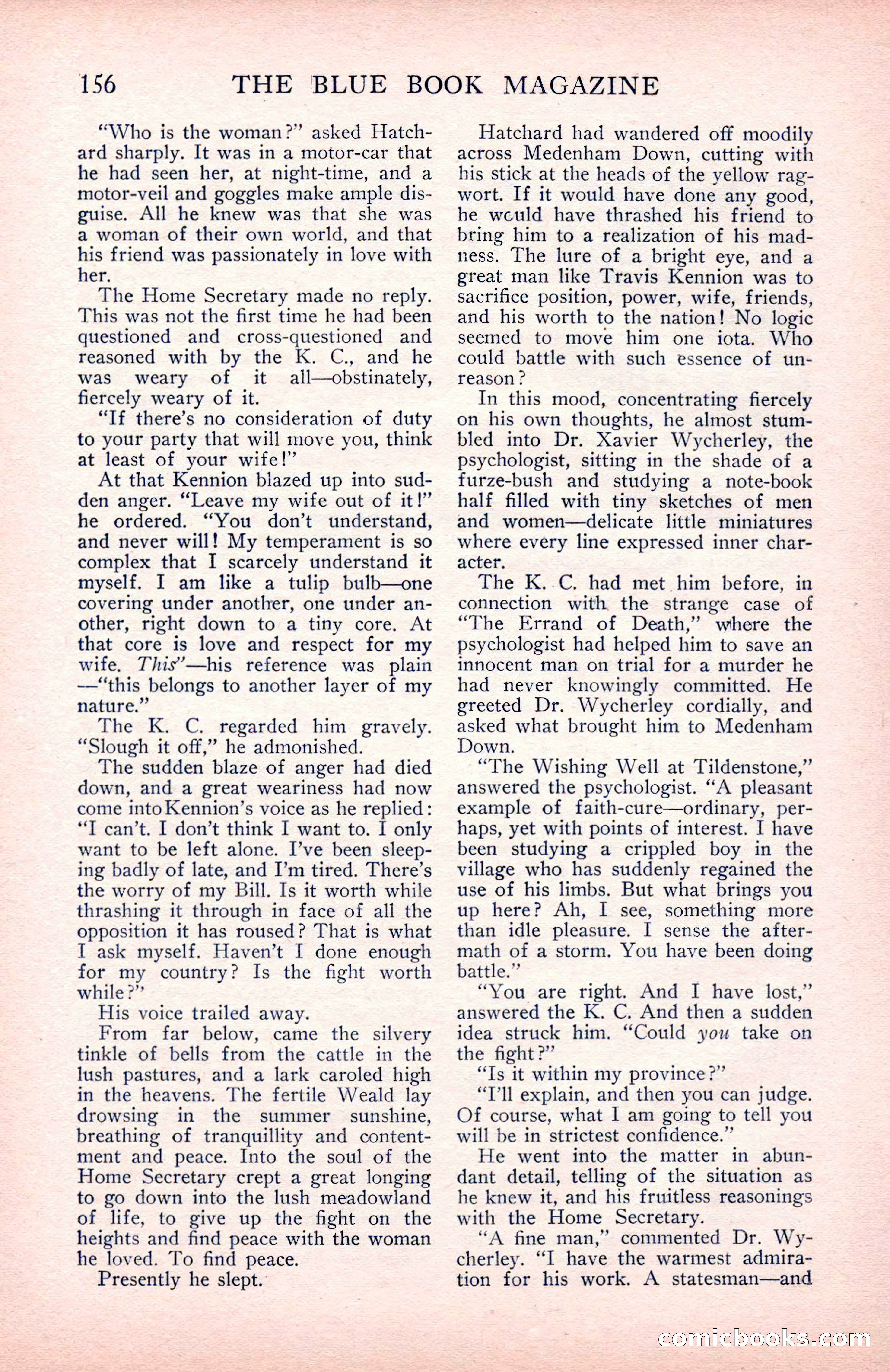 The Blue Book Magazine, May 1912 — page 158 of 244