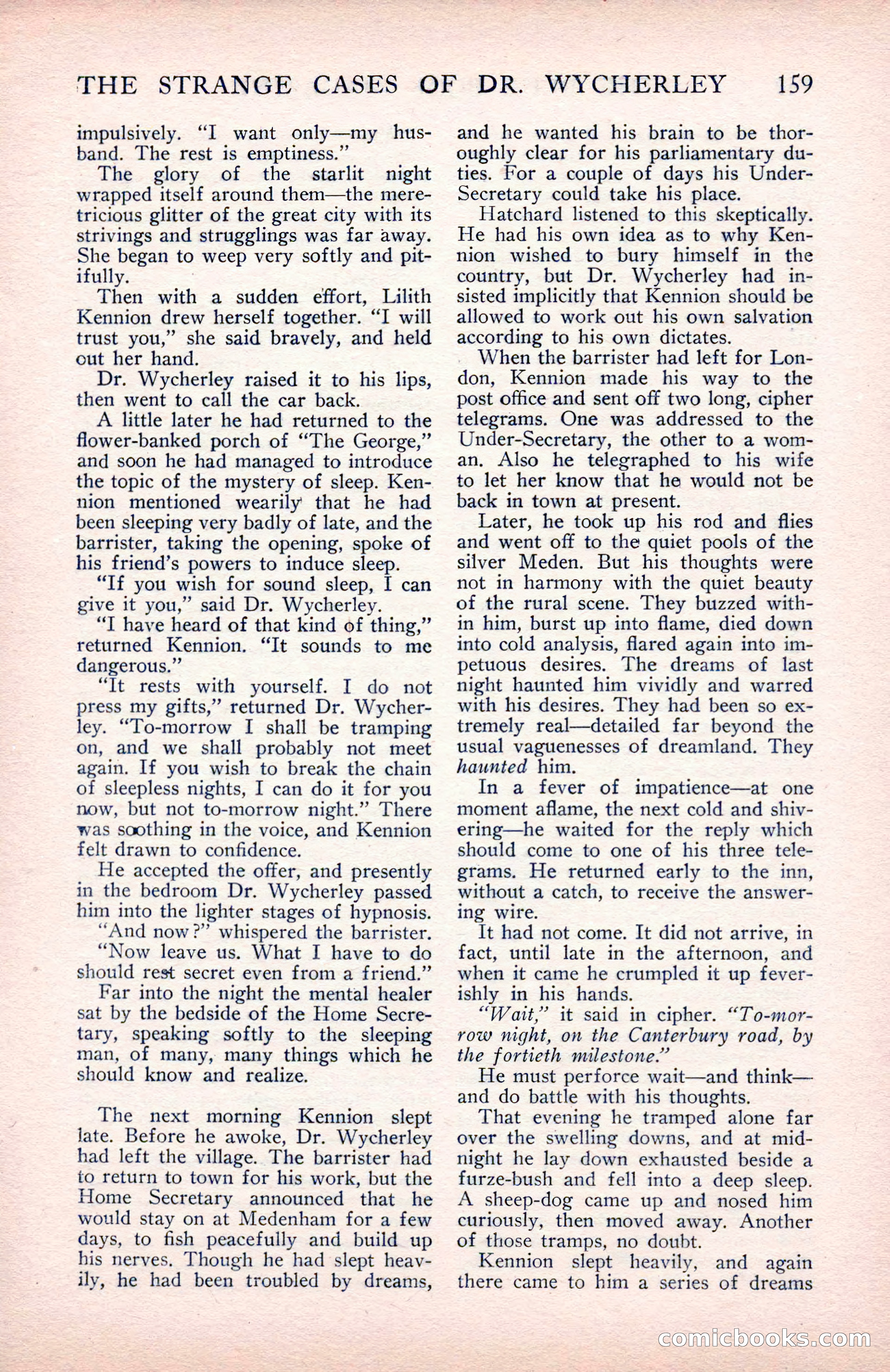 The Blue Book Magazine, May 1912 — page 161 of 244