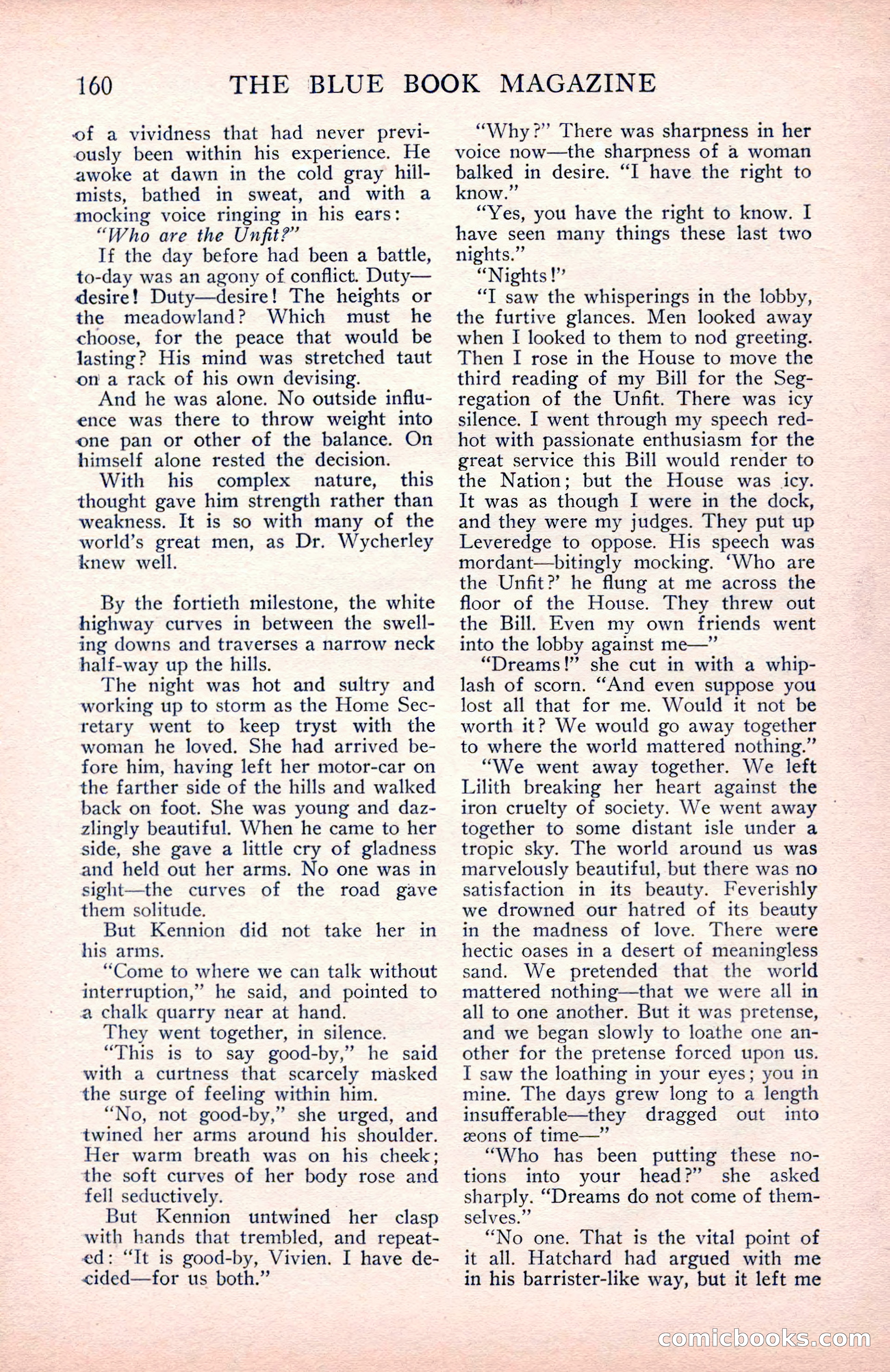 The Blue Book Magazine, May 1912 — page 162 of 244