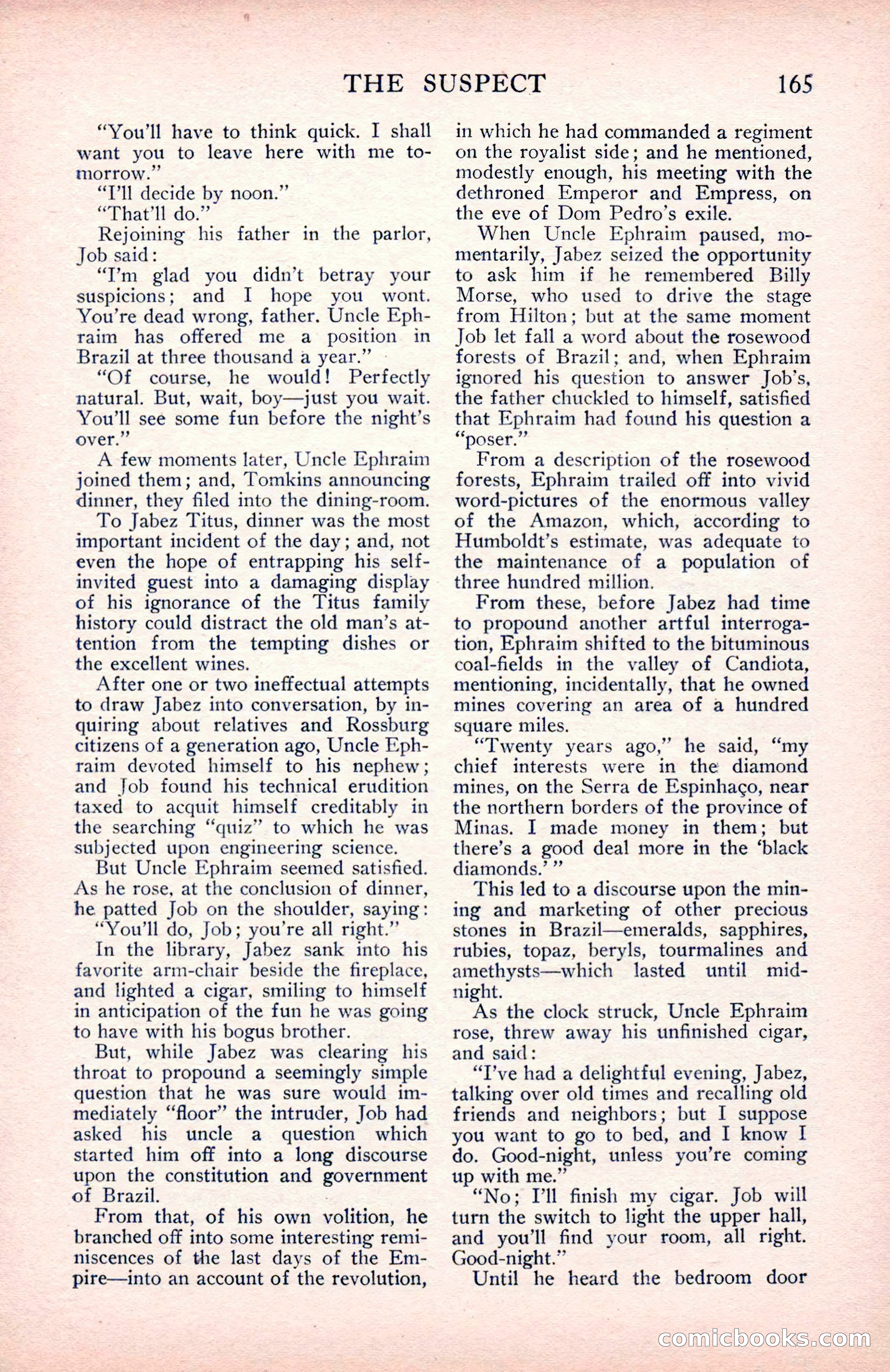 The Blue Book Magazine, May 1912 — page 167 of 244