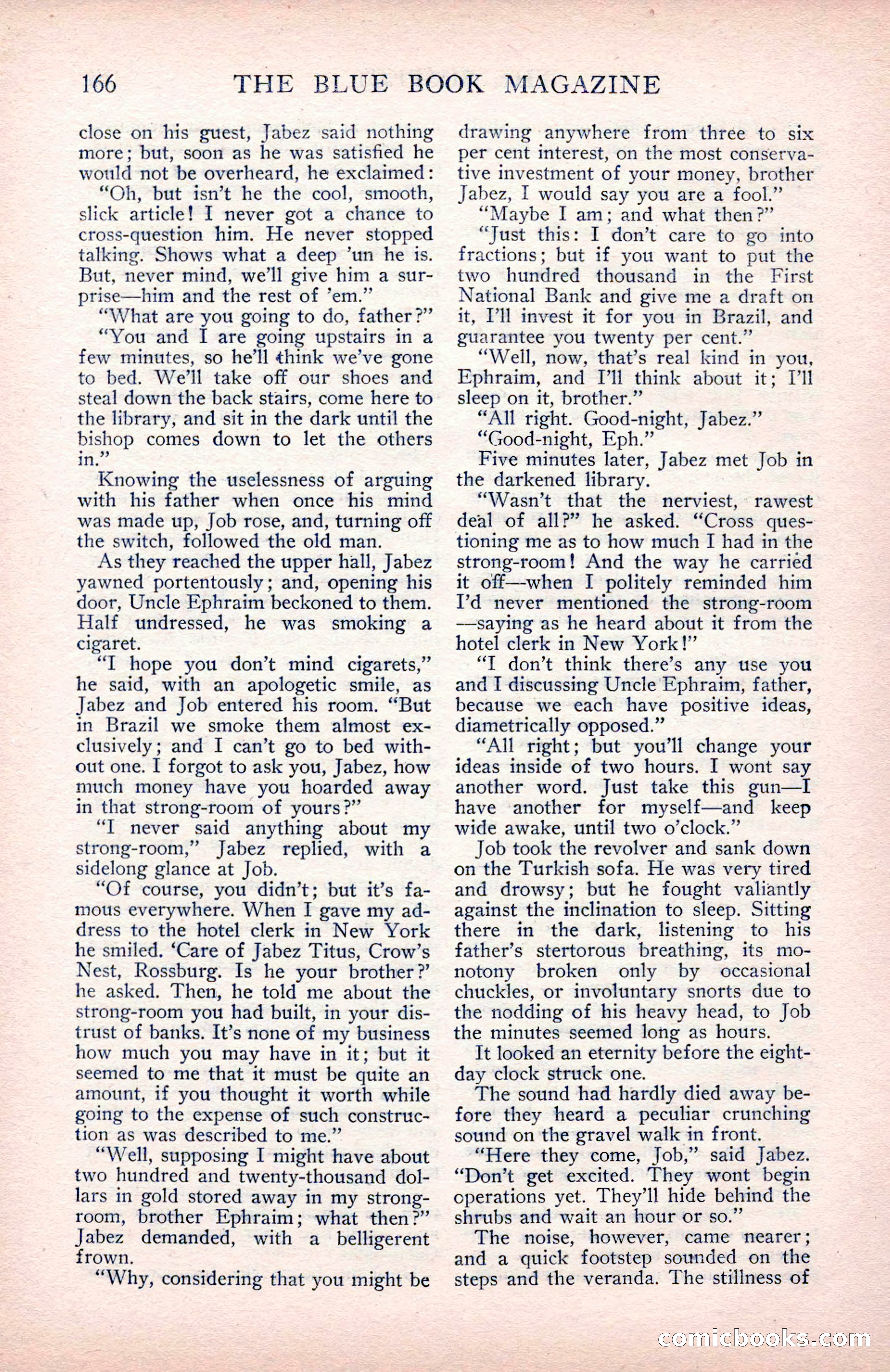 The Blue Book Magazine, May 1912 — page 168 of 244
