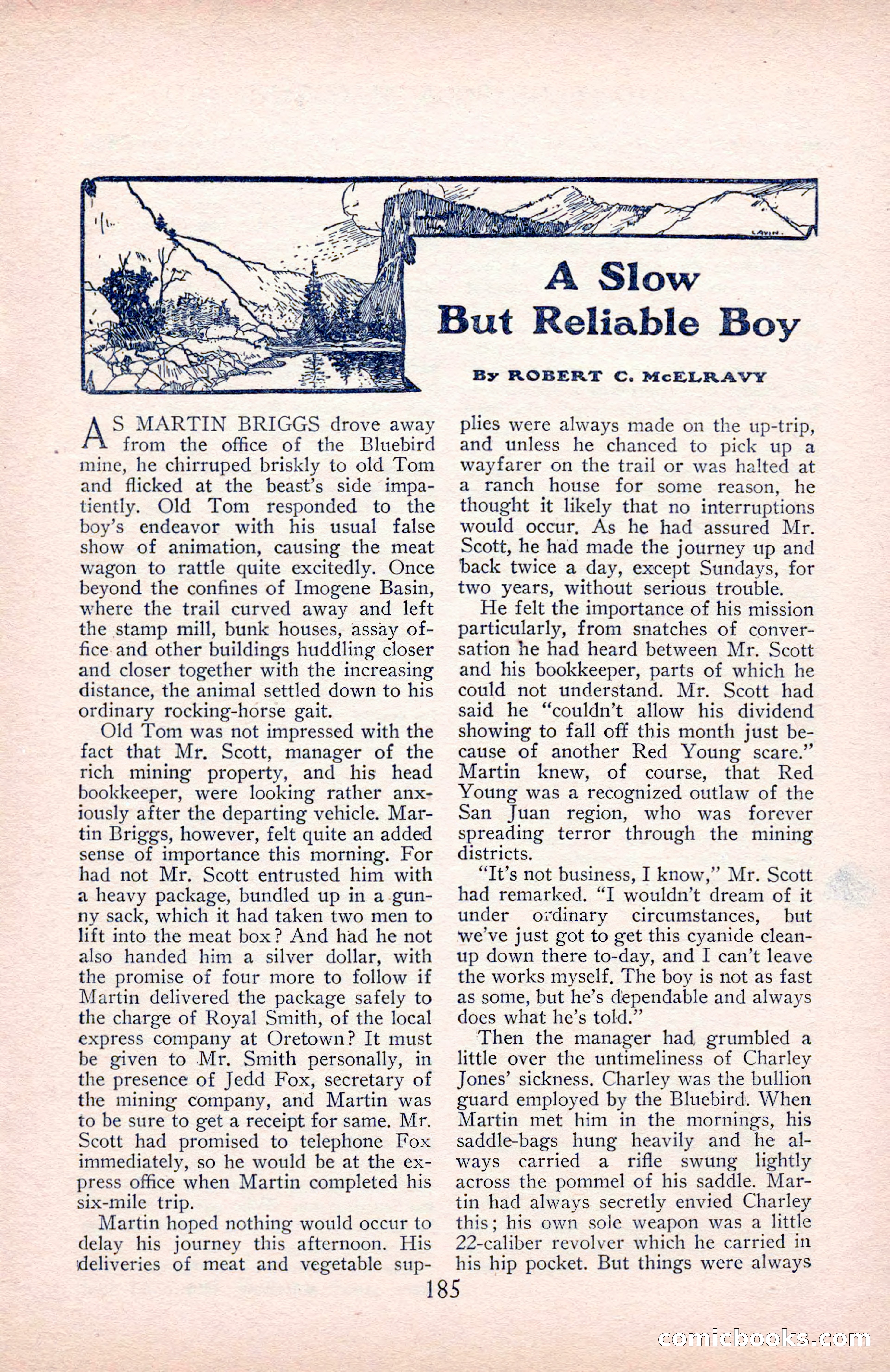 The Blue Book Magazine, May 1912 — page 187 of 244
