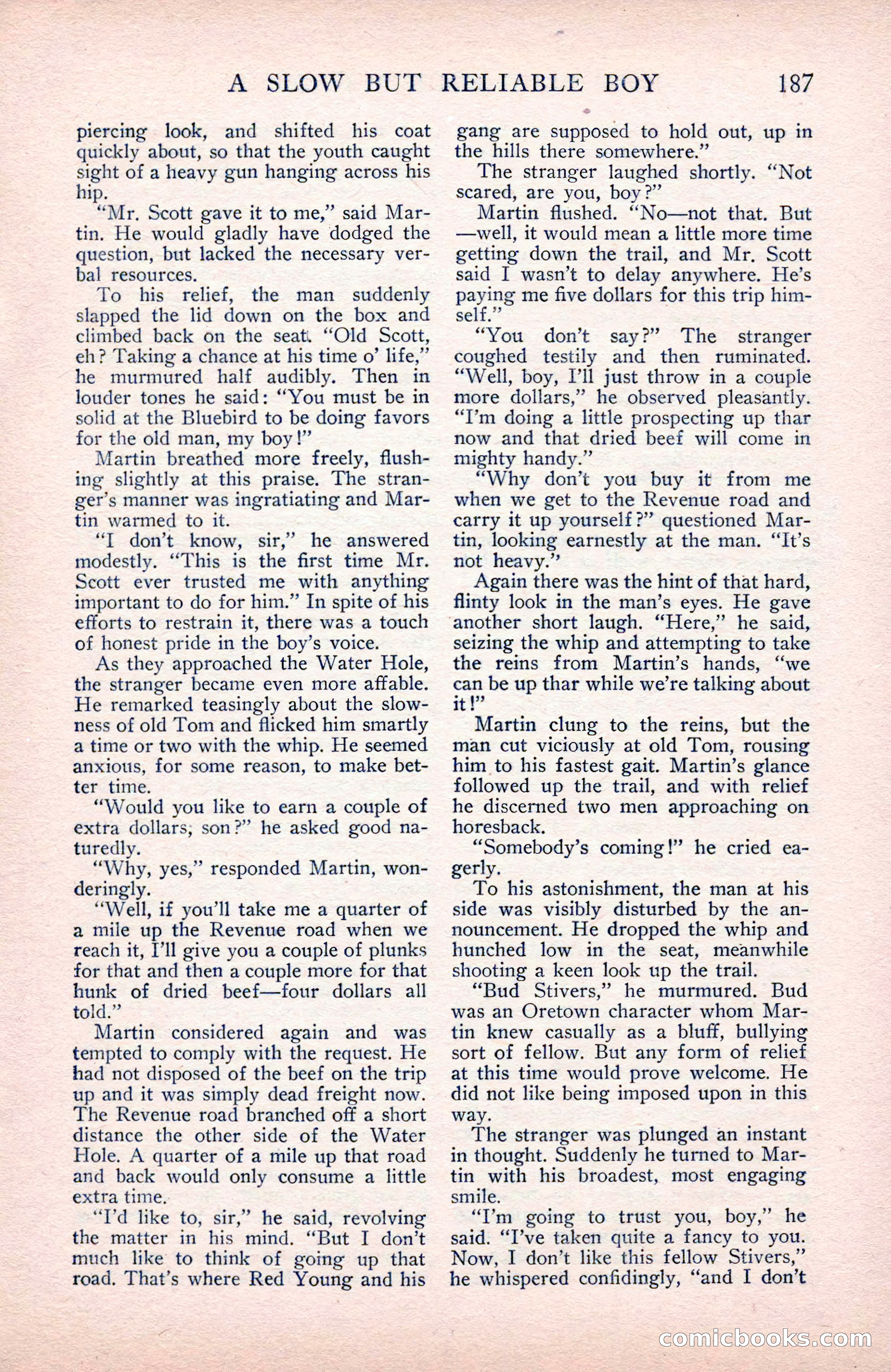 The Blue Book Magazine, May 1912 — page 189 of 244