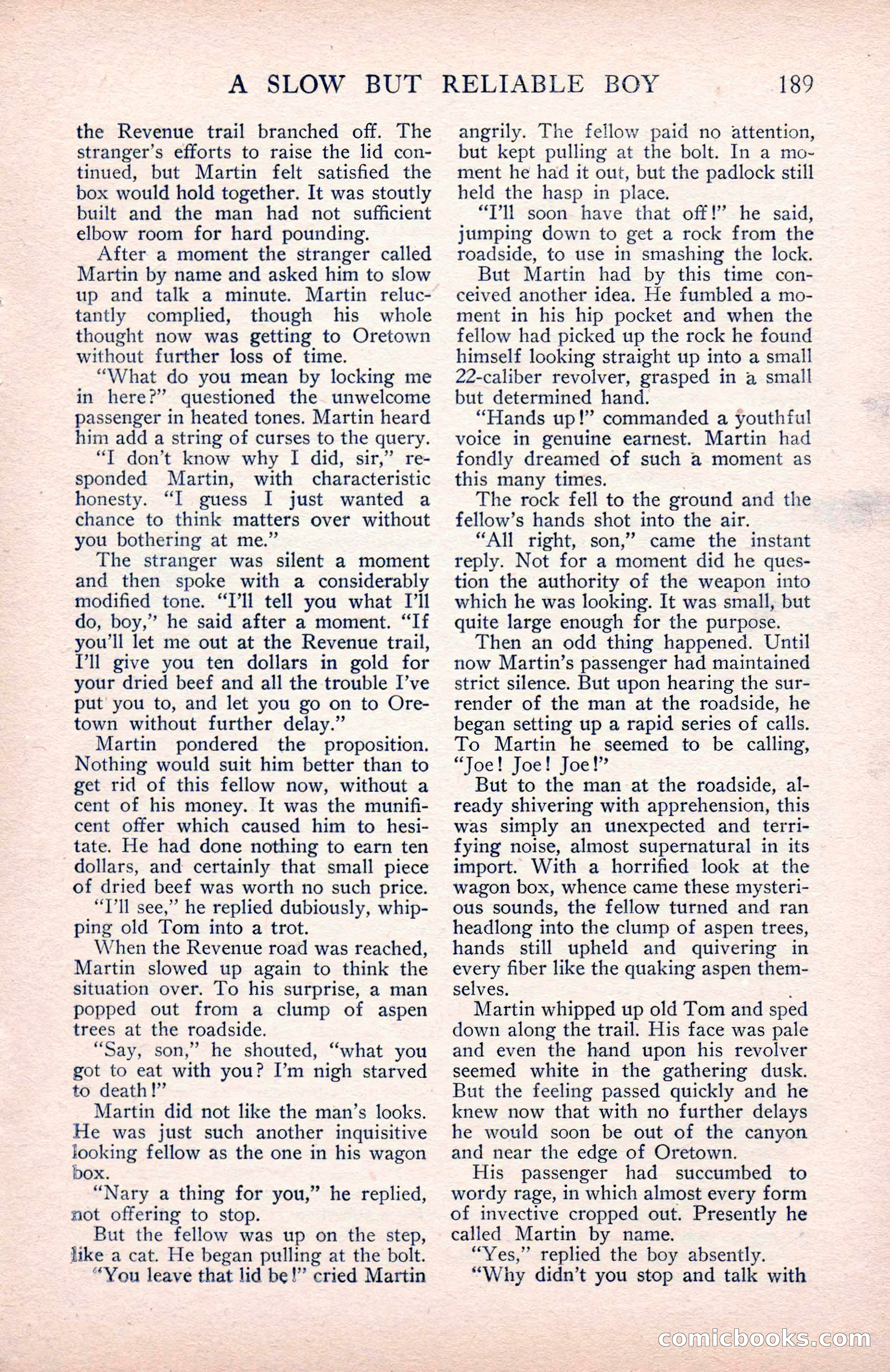 The Blue Book Magazine, May 1912 — page 191 of 244