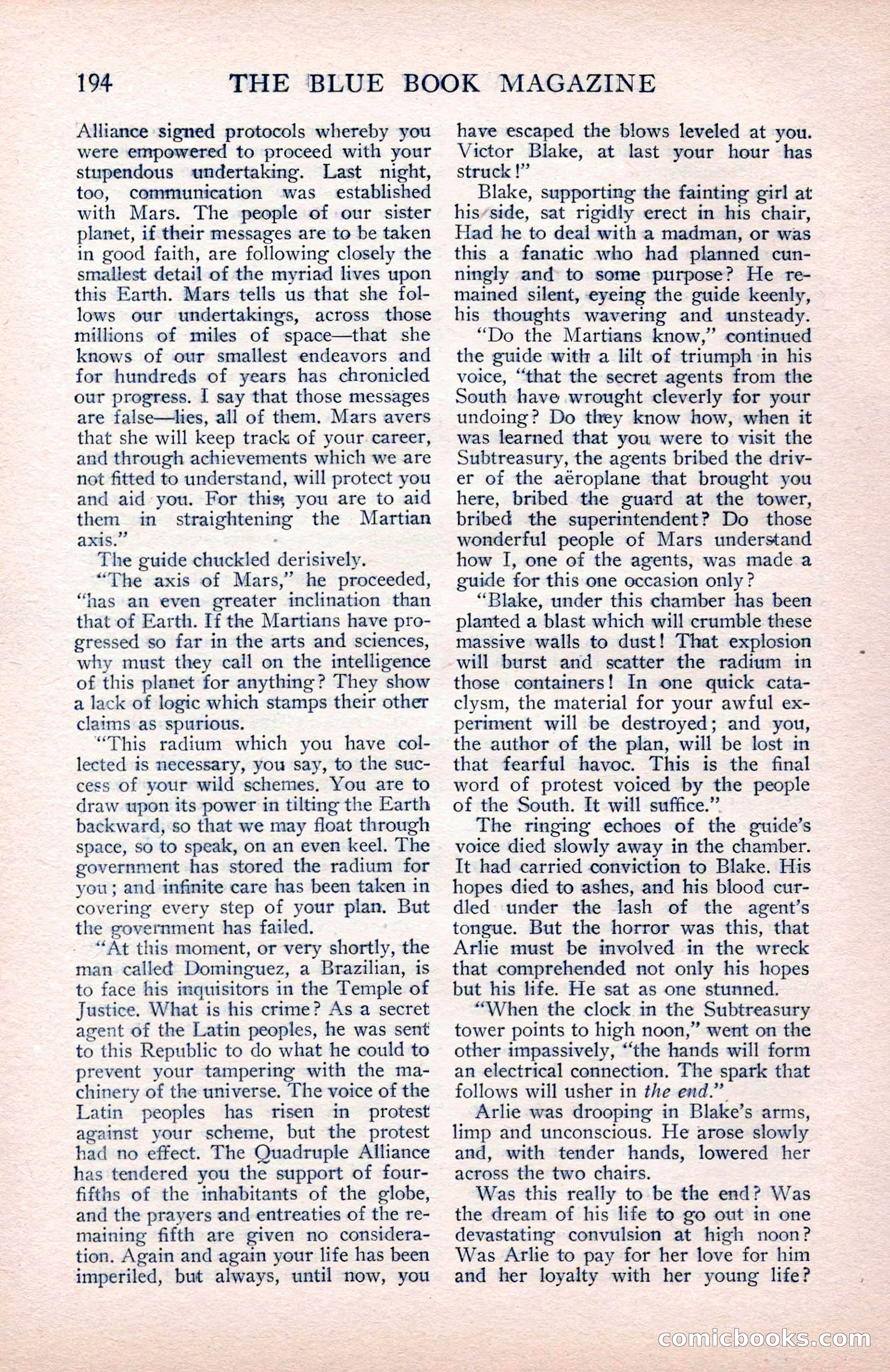 The Blue Book Magazine, May 1912 — page 196 of 244