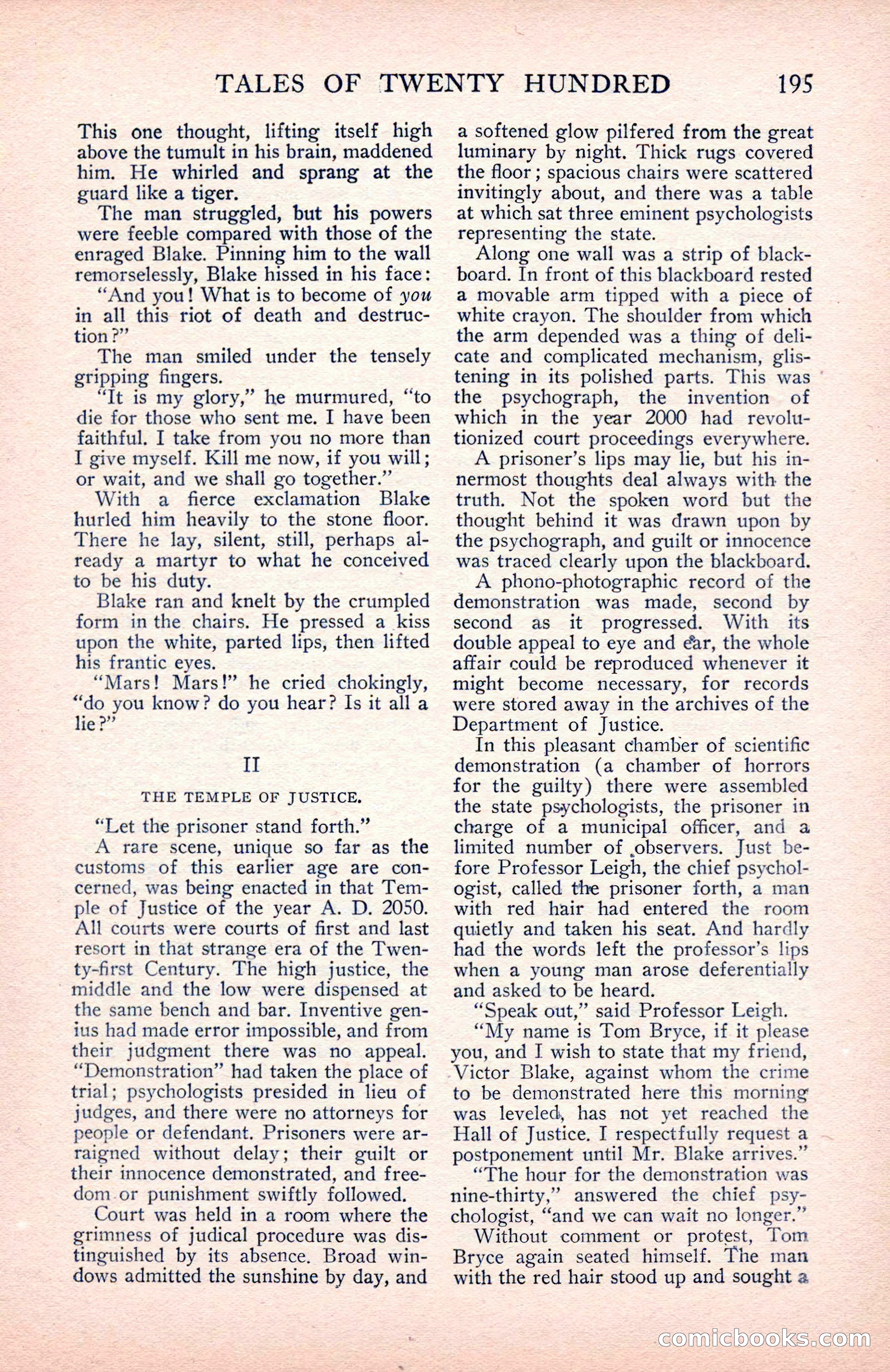 The Blue Book Magazine, May 1912 — page 197 of 244