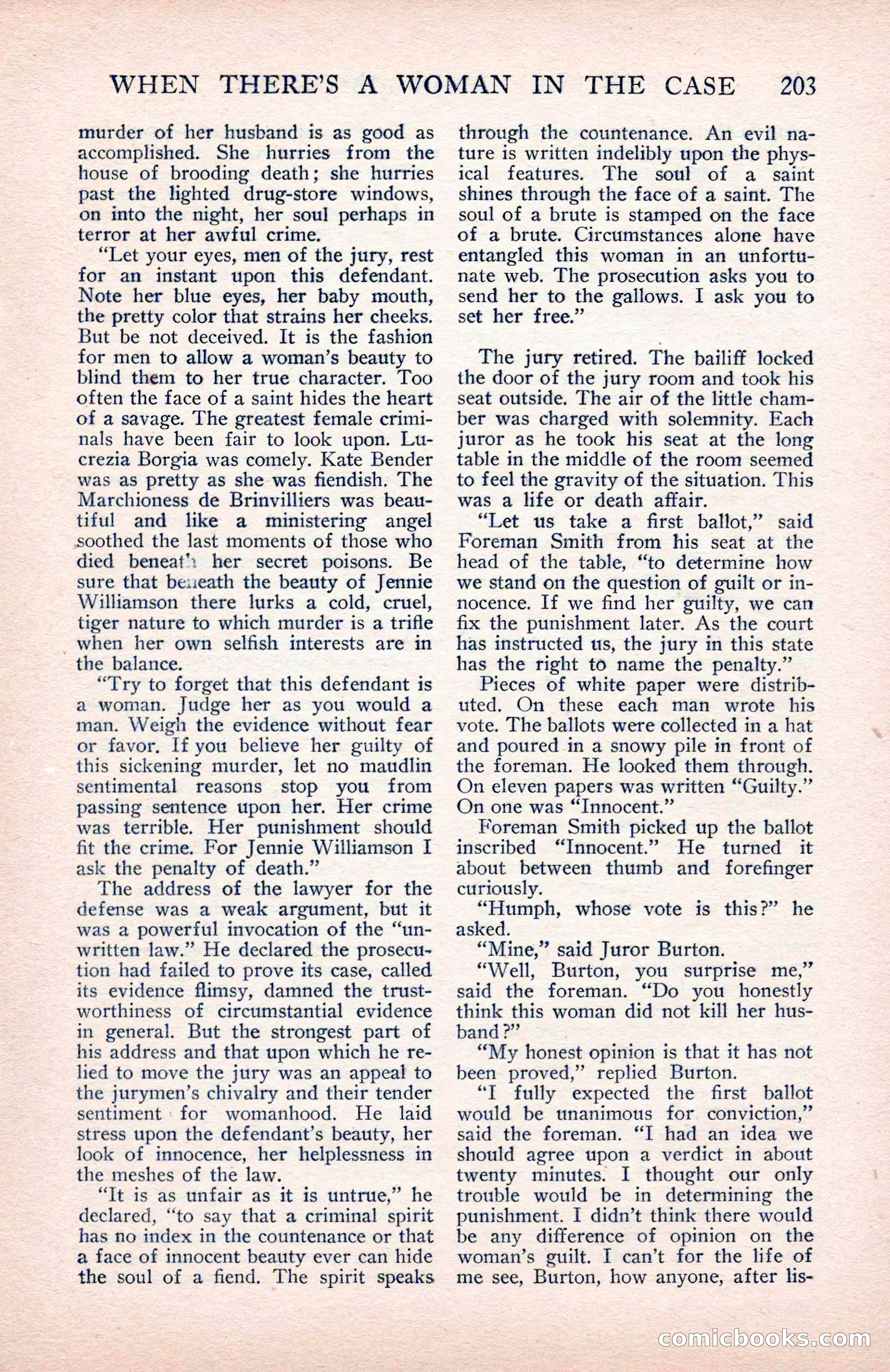 The Blue Book Magazine, May 1912 — page 205 of 244