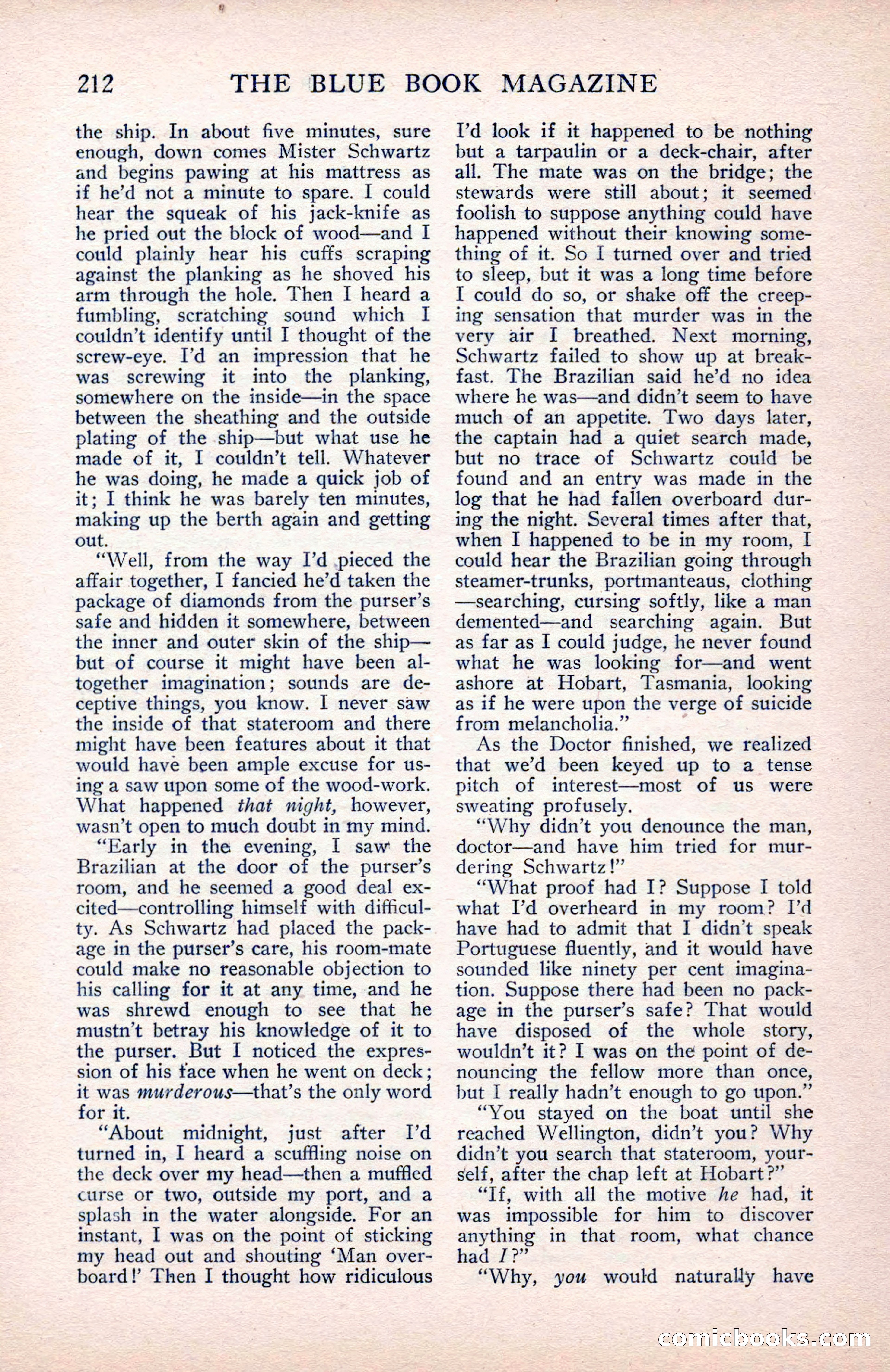 The Blue Book Magazine, May 1912 — page 214 of 244