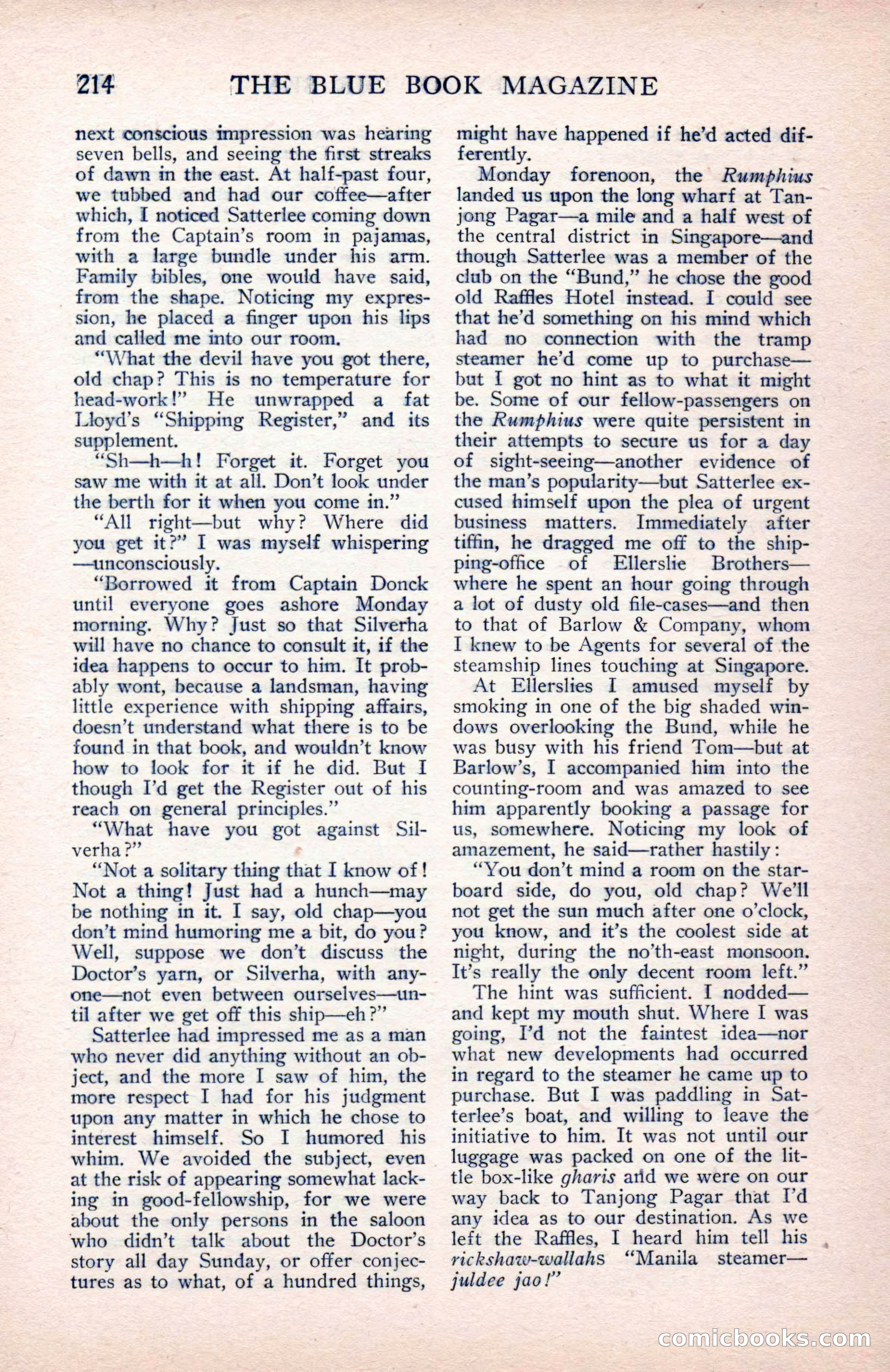The Blue Book Magazine, May 1912 — page 216 of 244
