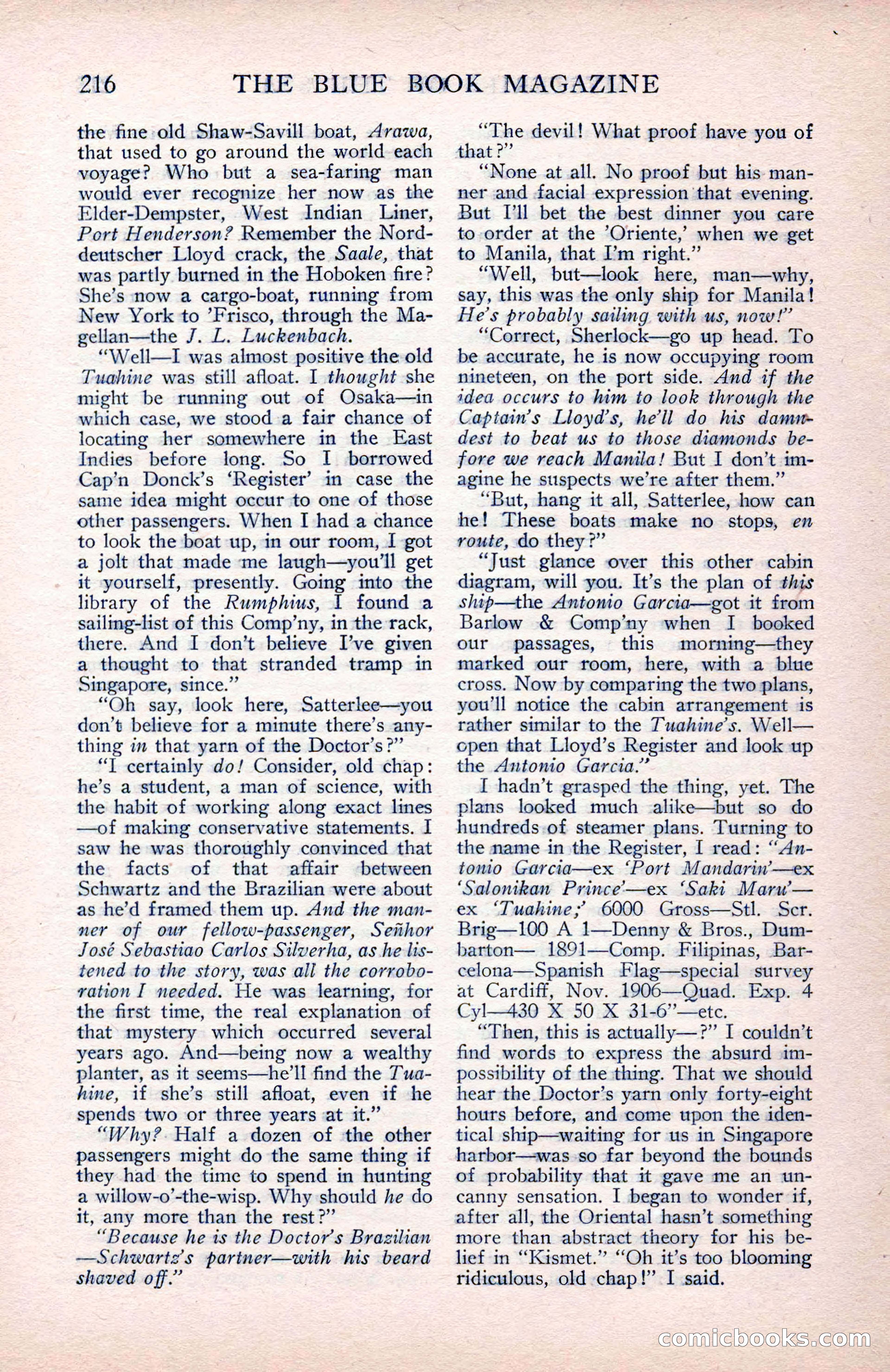 The Blue Book Magazine, May 1912 — page 218 of 244