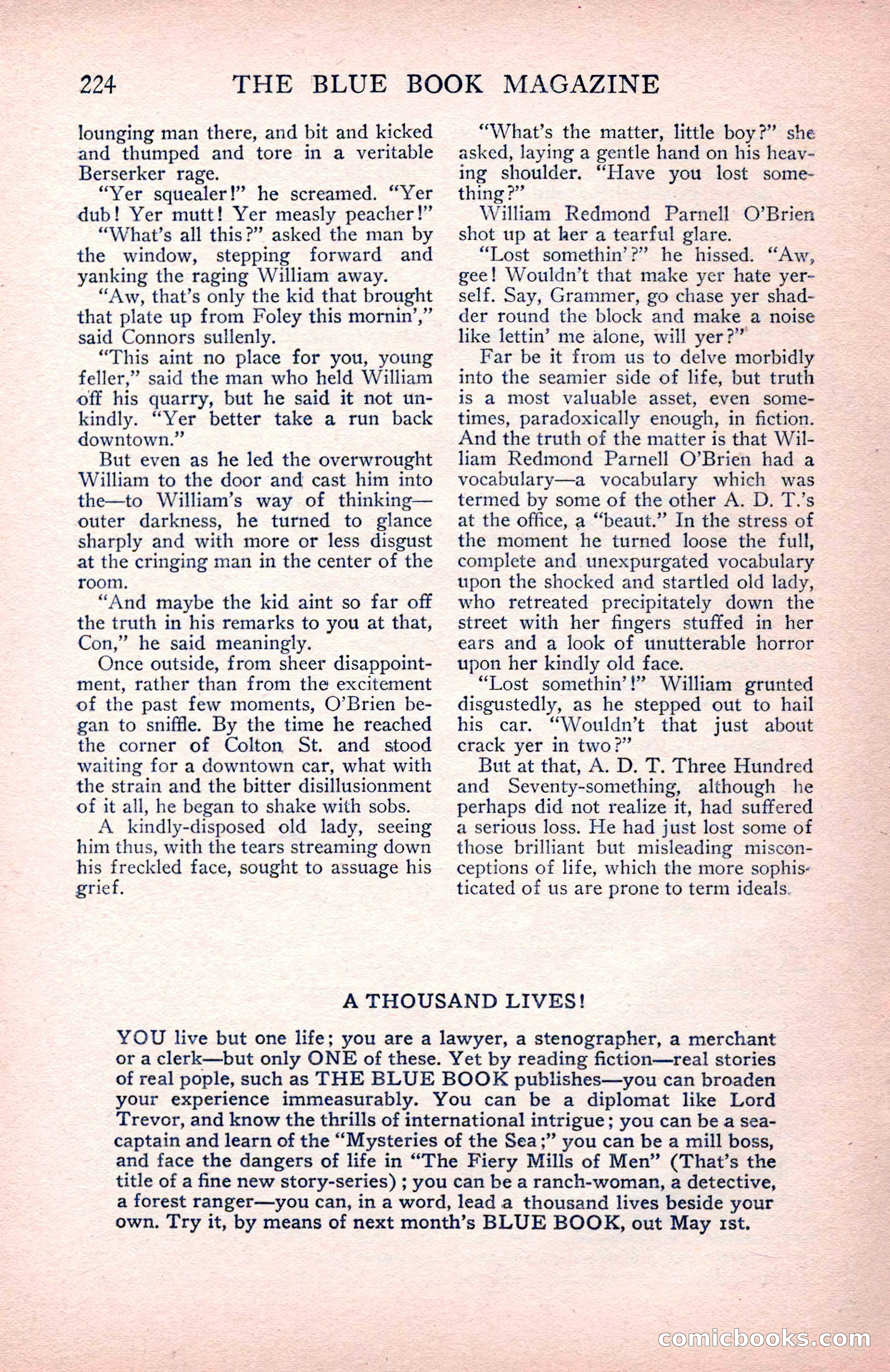 The Blue Book Magazine, May 1912 — page 226 of 244