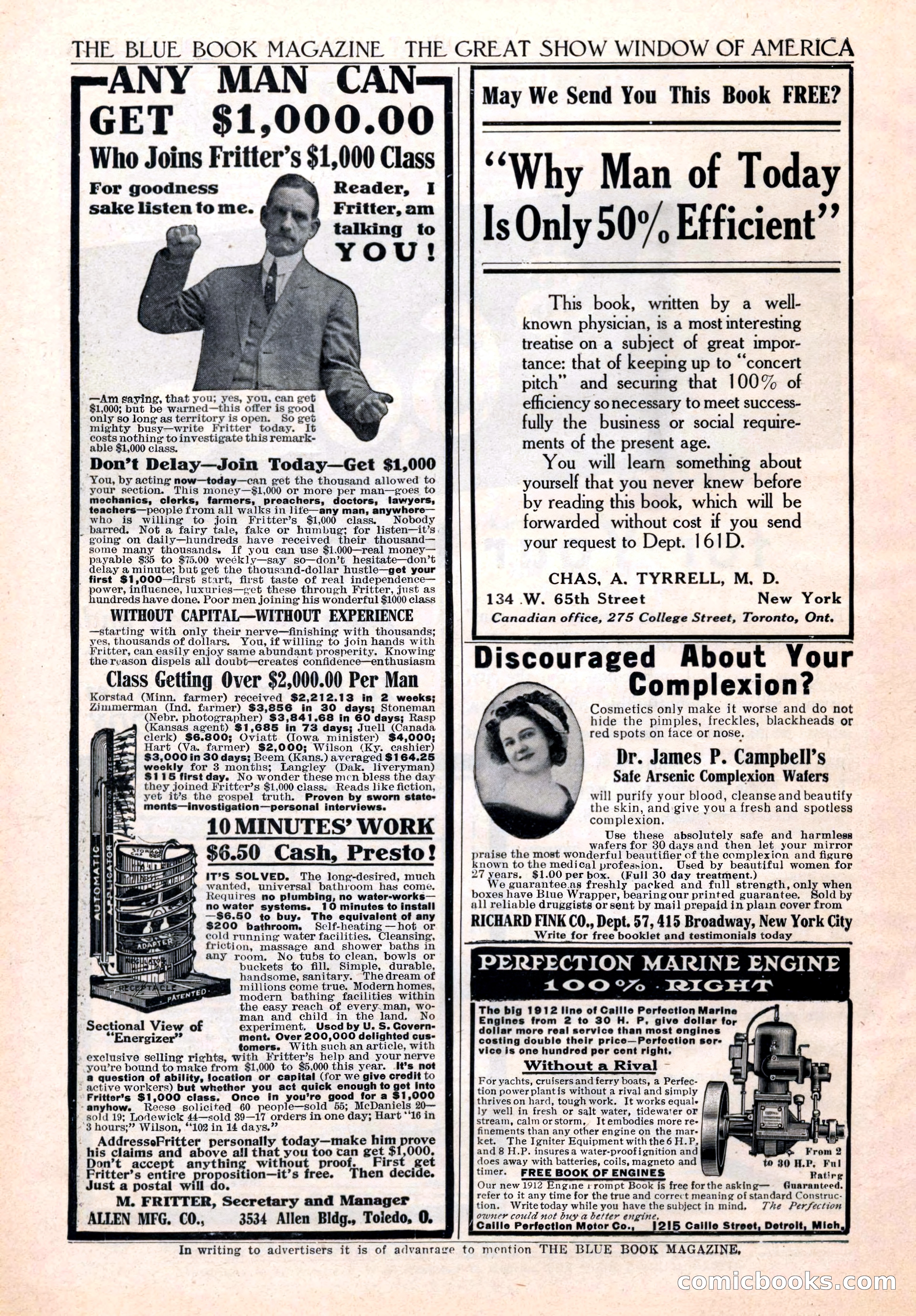 The Blue Book Magazine, May 1912 — page 230 of 244