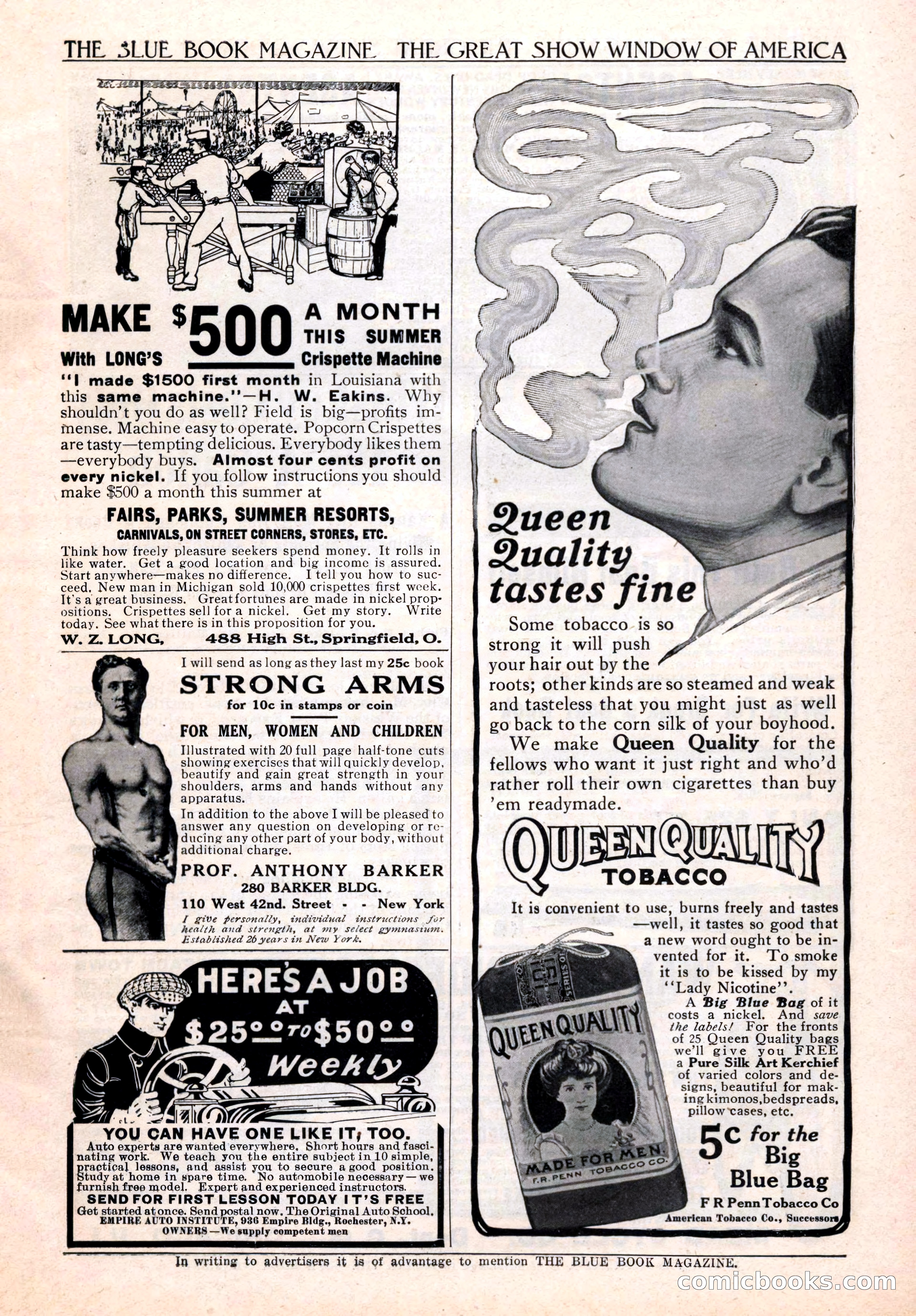 The Blue Book Magazine, May 1912 — page 231 of 244