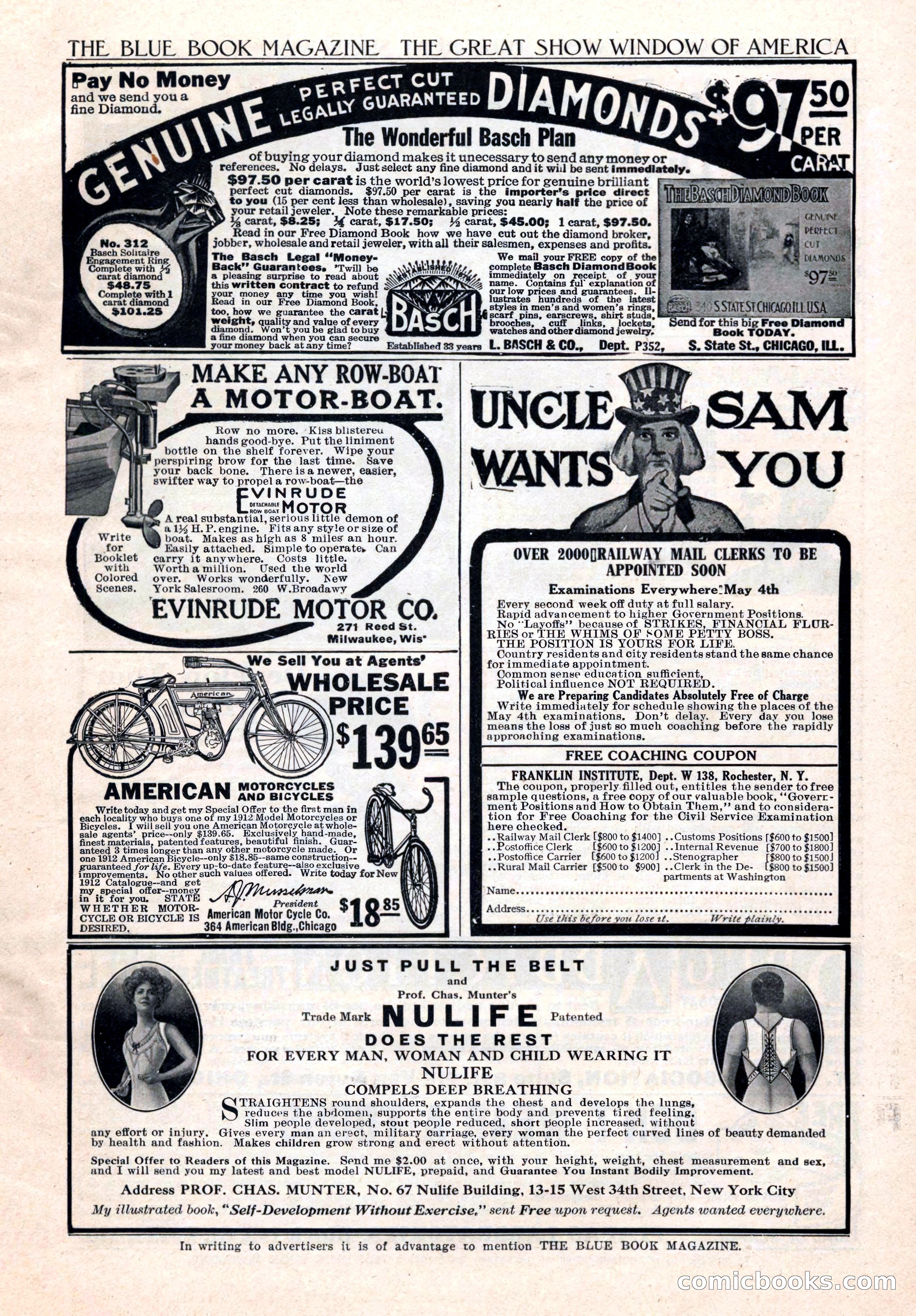 The Blue Book Magazine, May 1912 — page 233 of 244