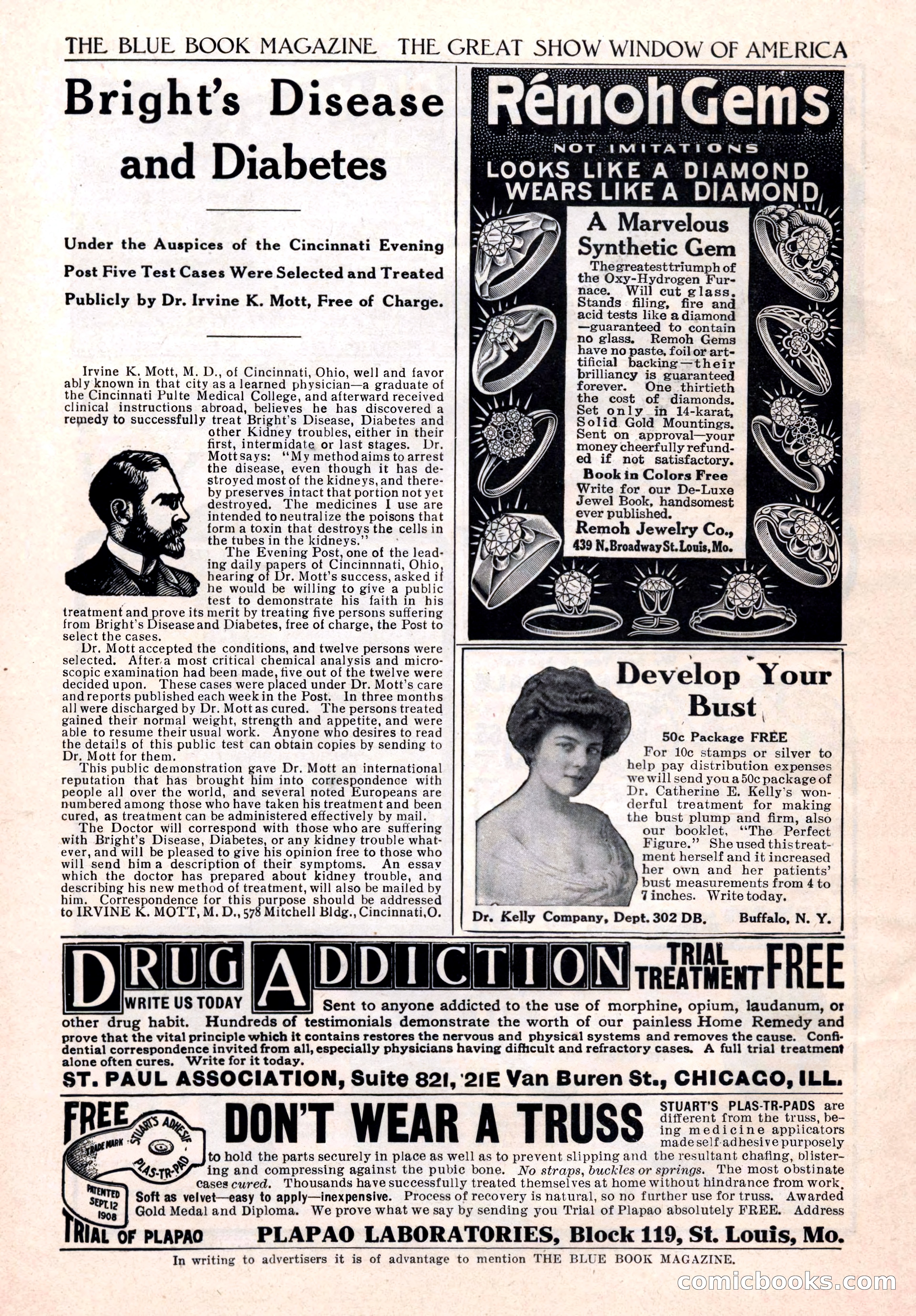 The Blue Book Magazine, May 1912 — page 234 of 244