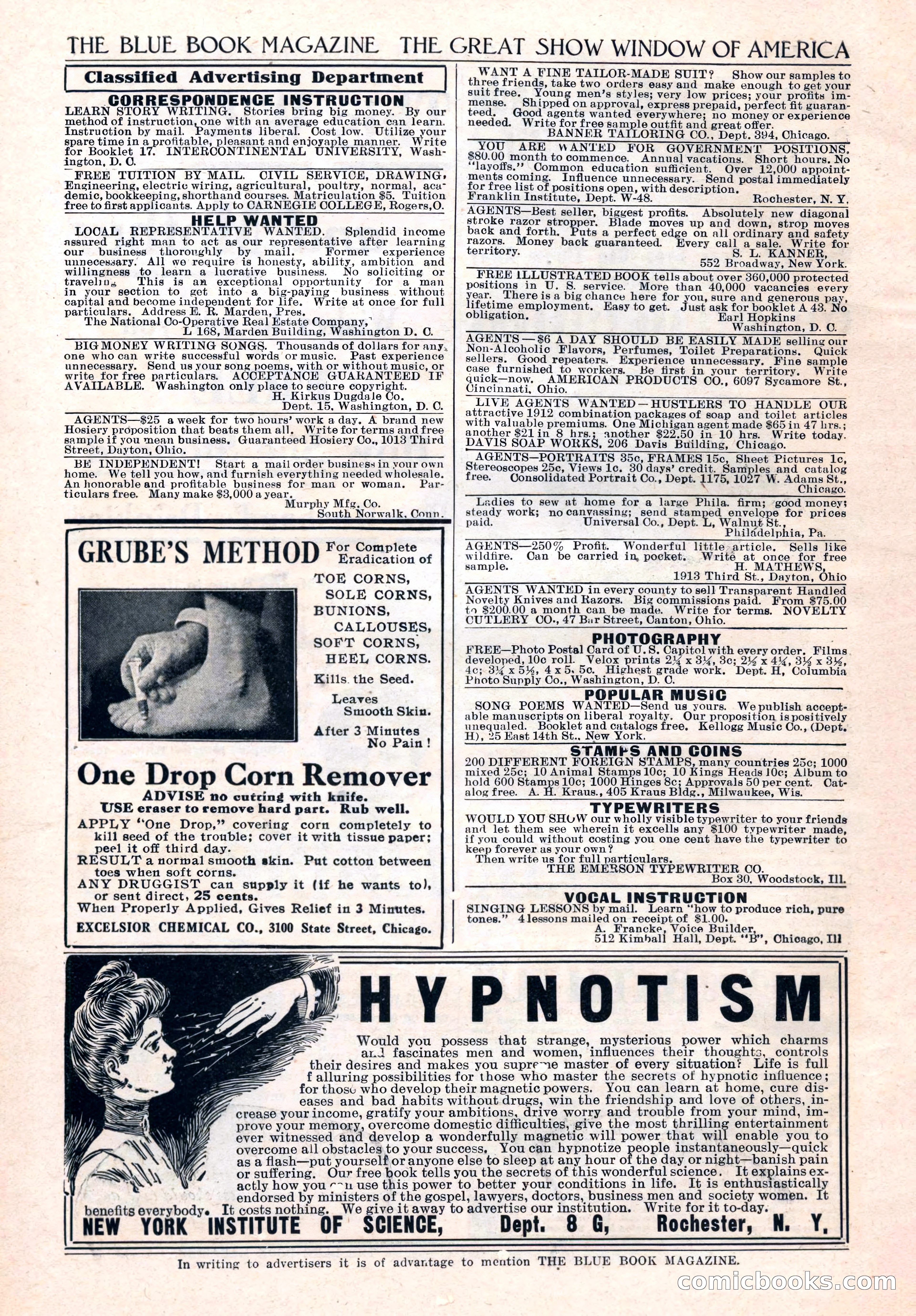 The Blue Book Magazine, May 1912 — page 236 of 244