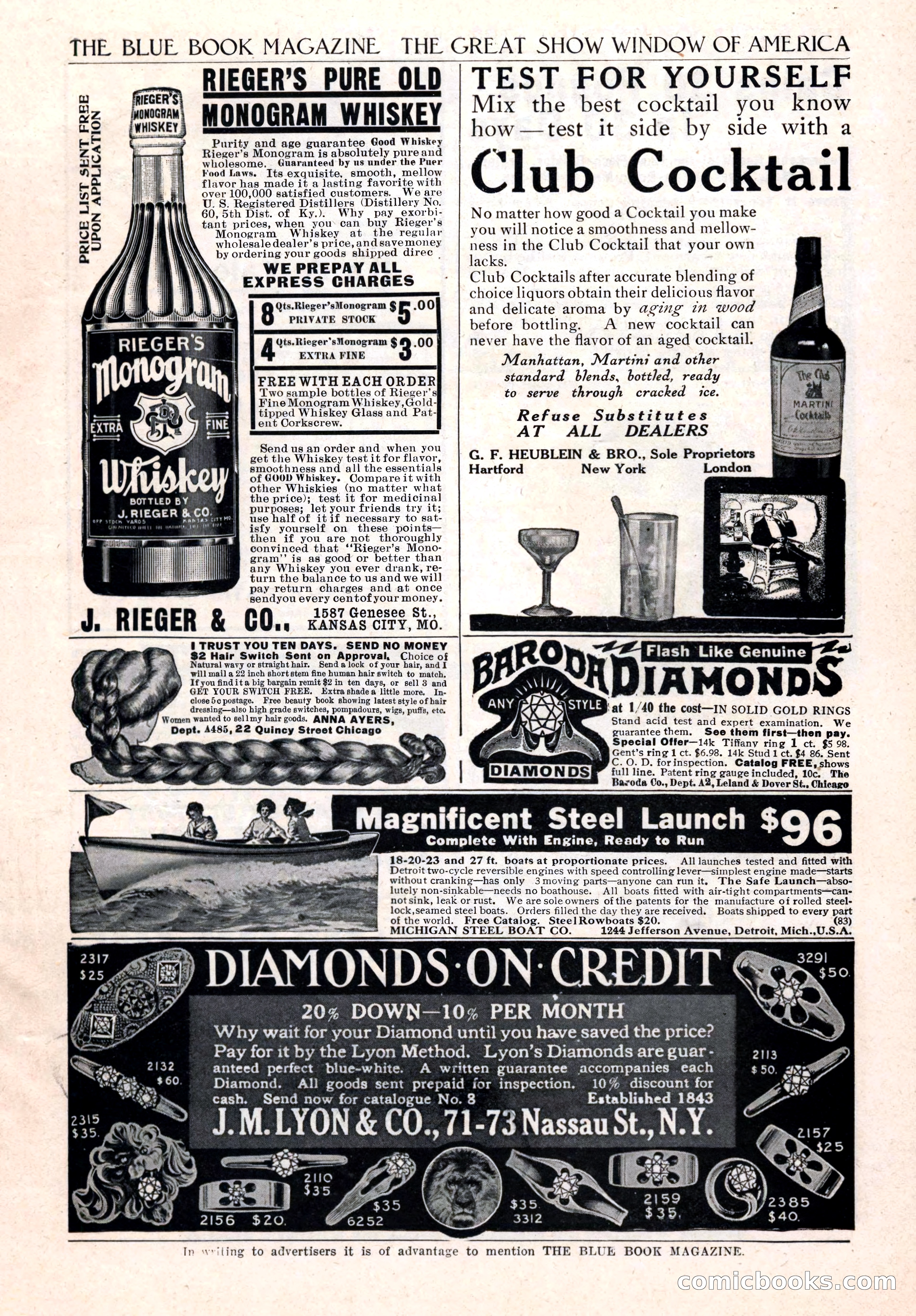 The Blue Book Magazine, May 1912 — page 237 of 244