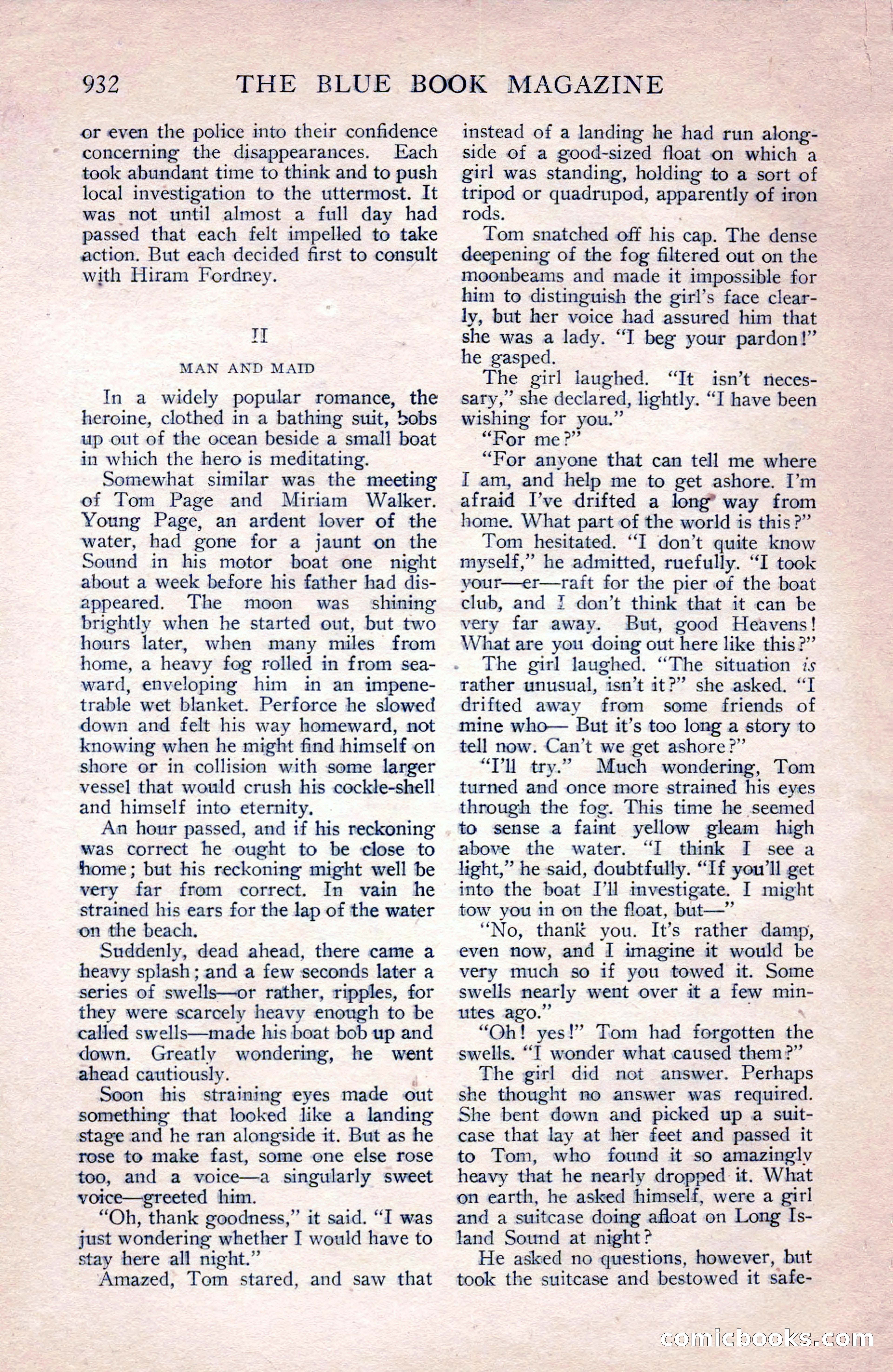 The Blue Book Magazine, September 1912 — page 8 of 212