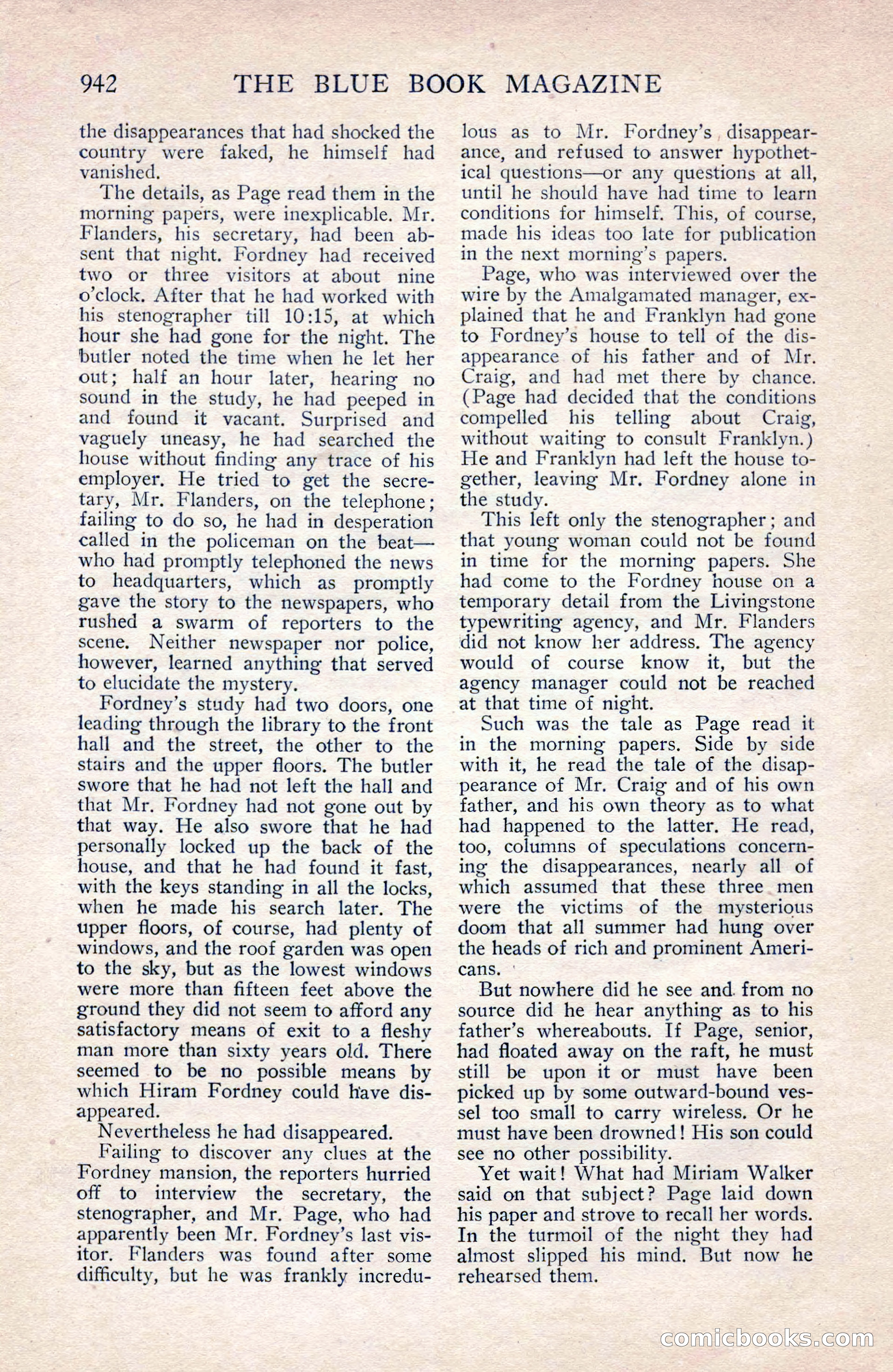 The Blue Book Magazine, September 1912 — page 18 of 212