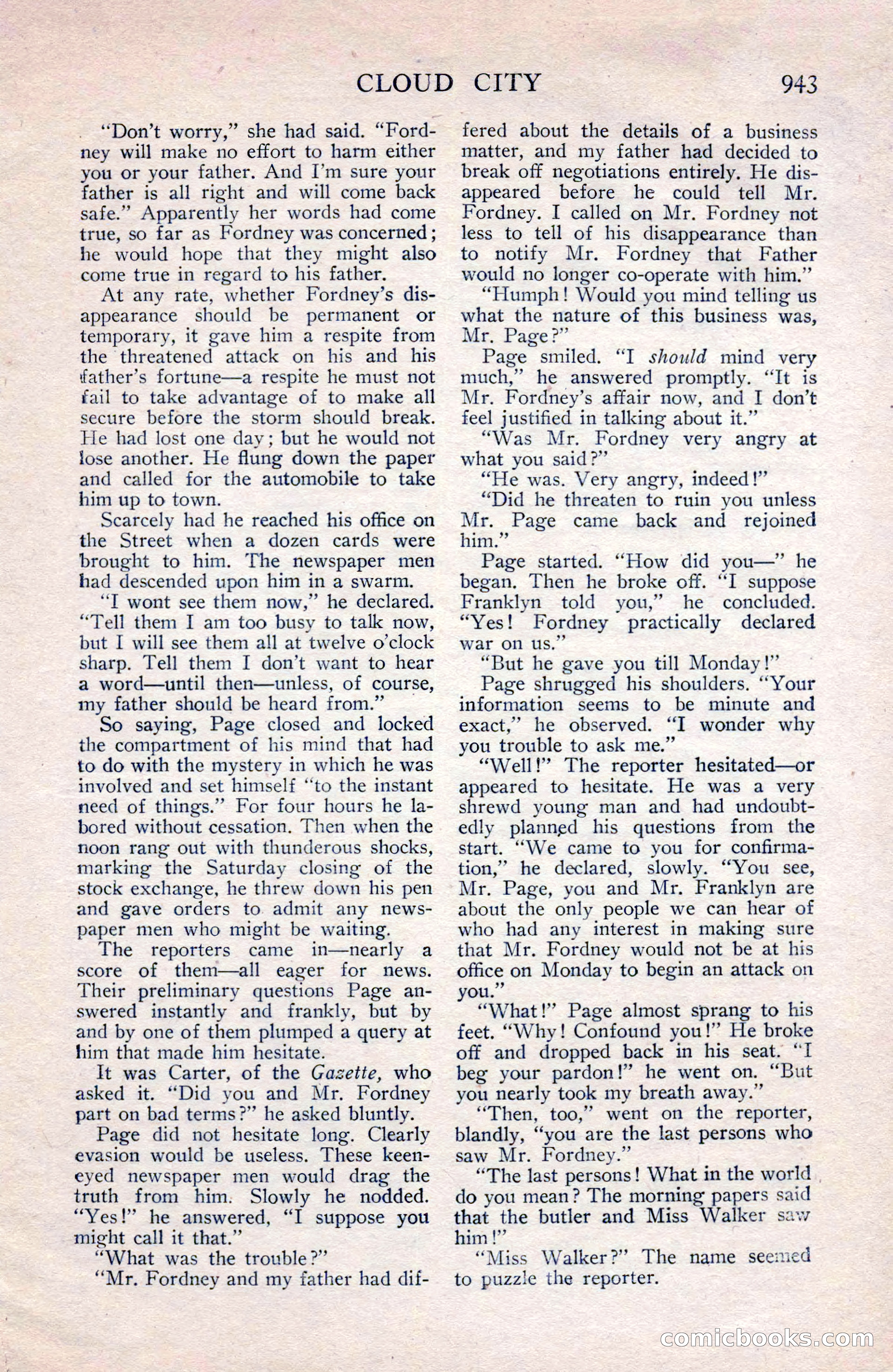 The Blue Book Magazine, September 1912 — page 19 of 212