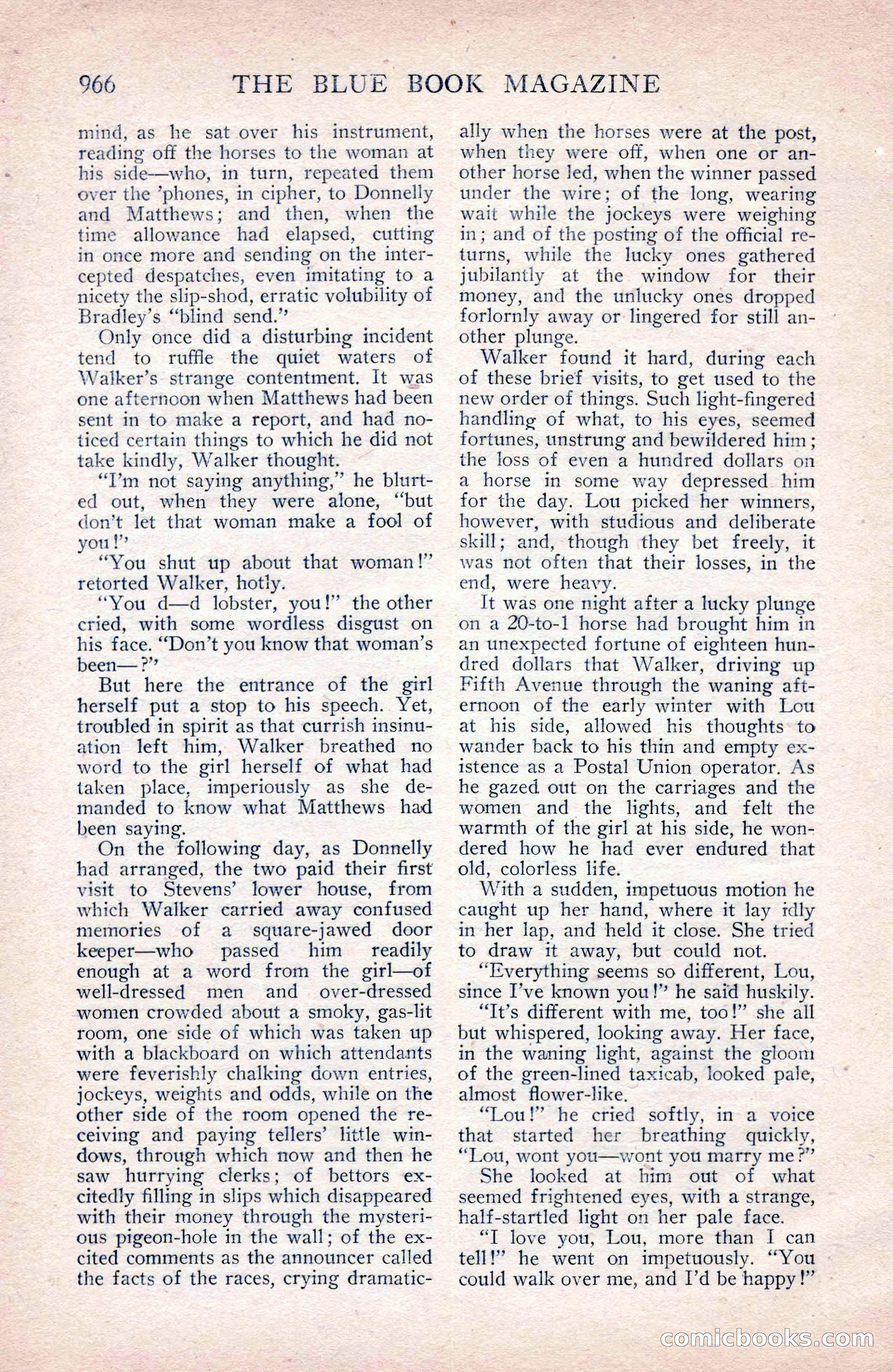 The Blue Book Magazine, September 1912 — page 42 of 212